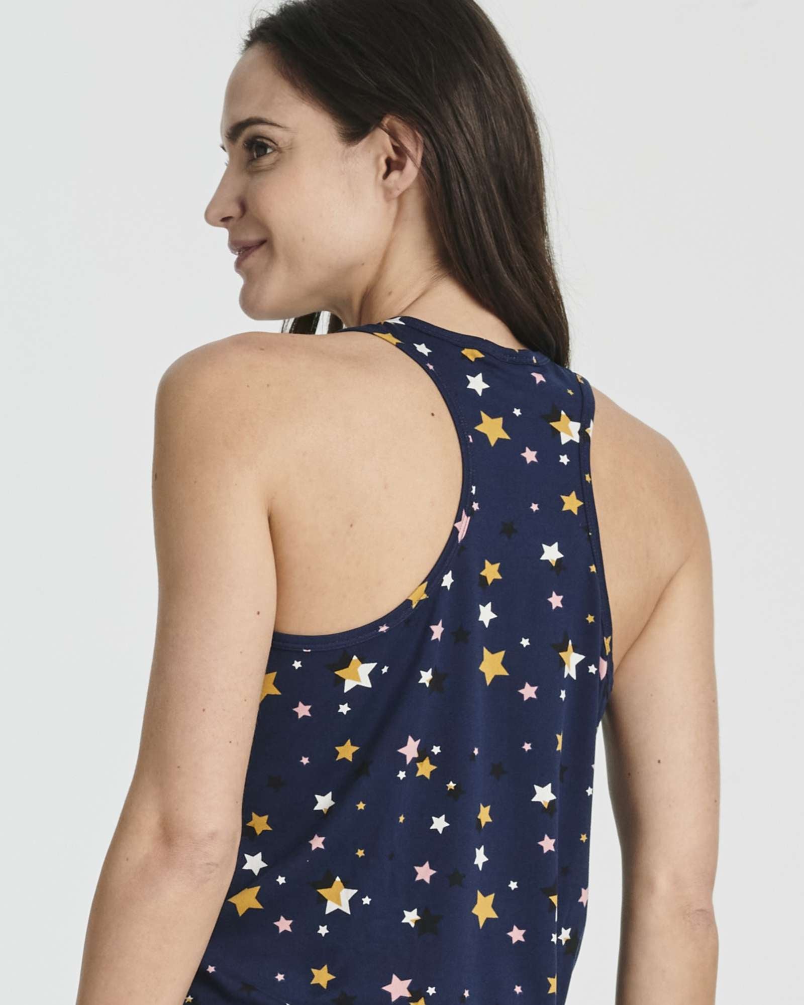 2 Pack: Women's Pajama Set Tank Top and Capri Pants