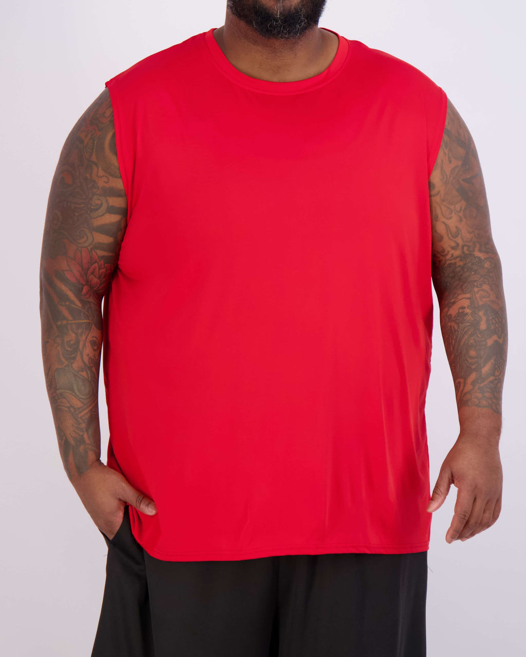 3 Pack: Mens Dry-Fit Active Tech Tank Top