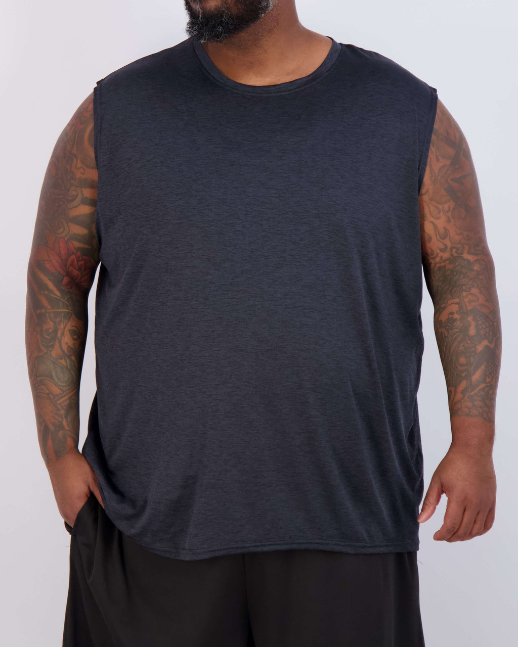 3 Pack: Mens Dry-Fit Active Tech Tank Top