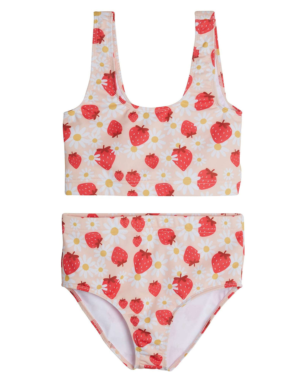 3 Pack: Girl's 2-Piece Beach Sport Bikini Swimsuit - Swimwear for Girls UPF 50+