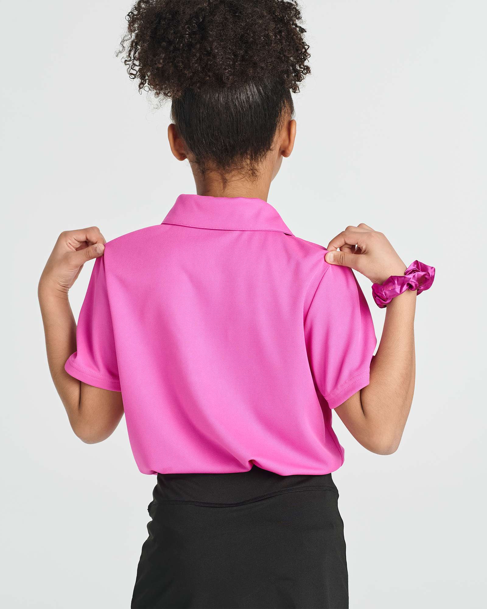 3 Pack: Girls' Short Sleeve Performance Polo