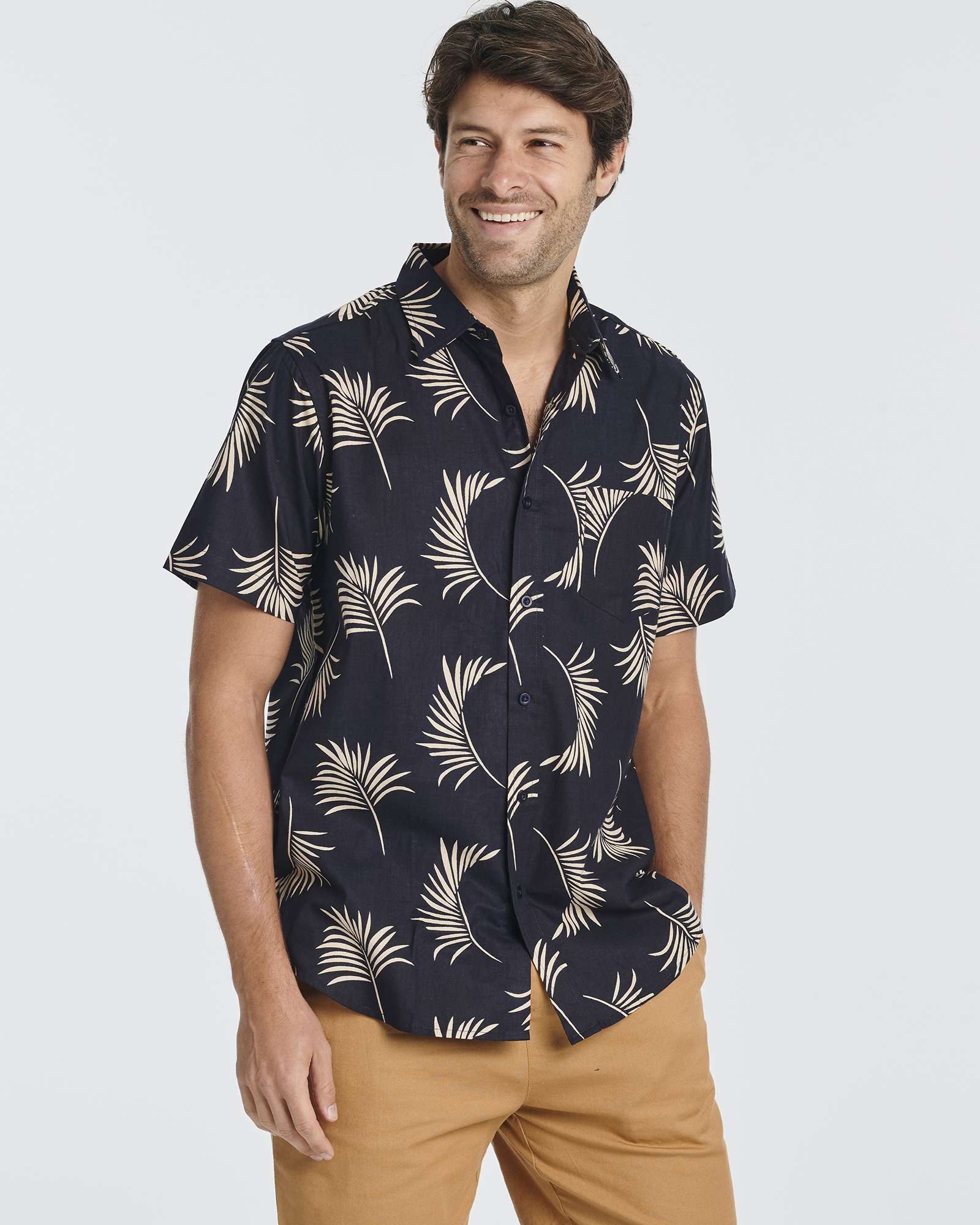 3 Pack: Men's Short-Sleeve Poplin Shirt (Available In Big & Tall)