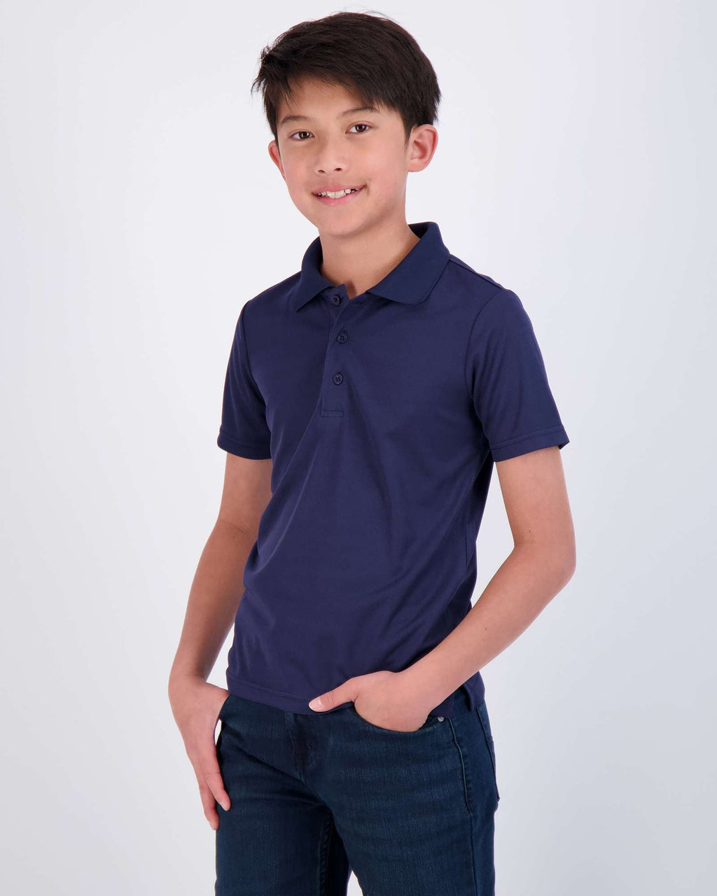 3 Pack: Boys' Short Sleeve Polo Shirt