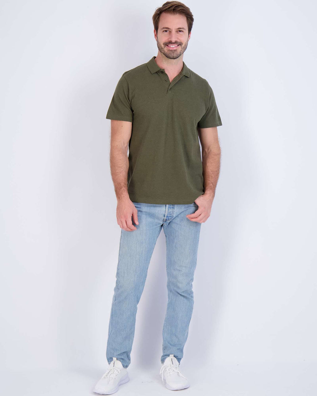 3 Pack: Mens Cotton Pique Short Sleeve Polo Shirt