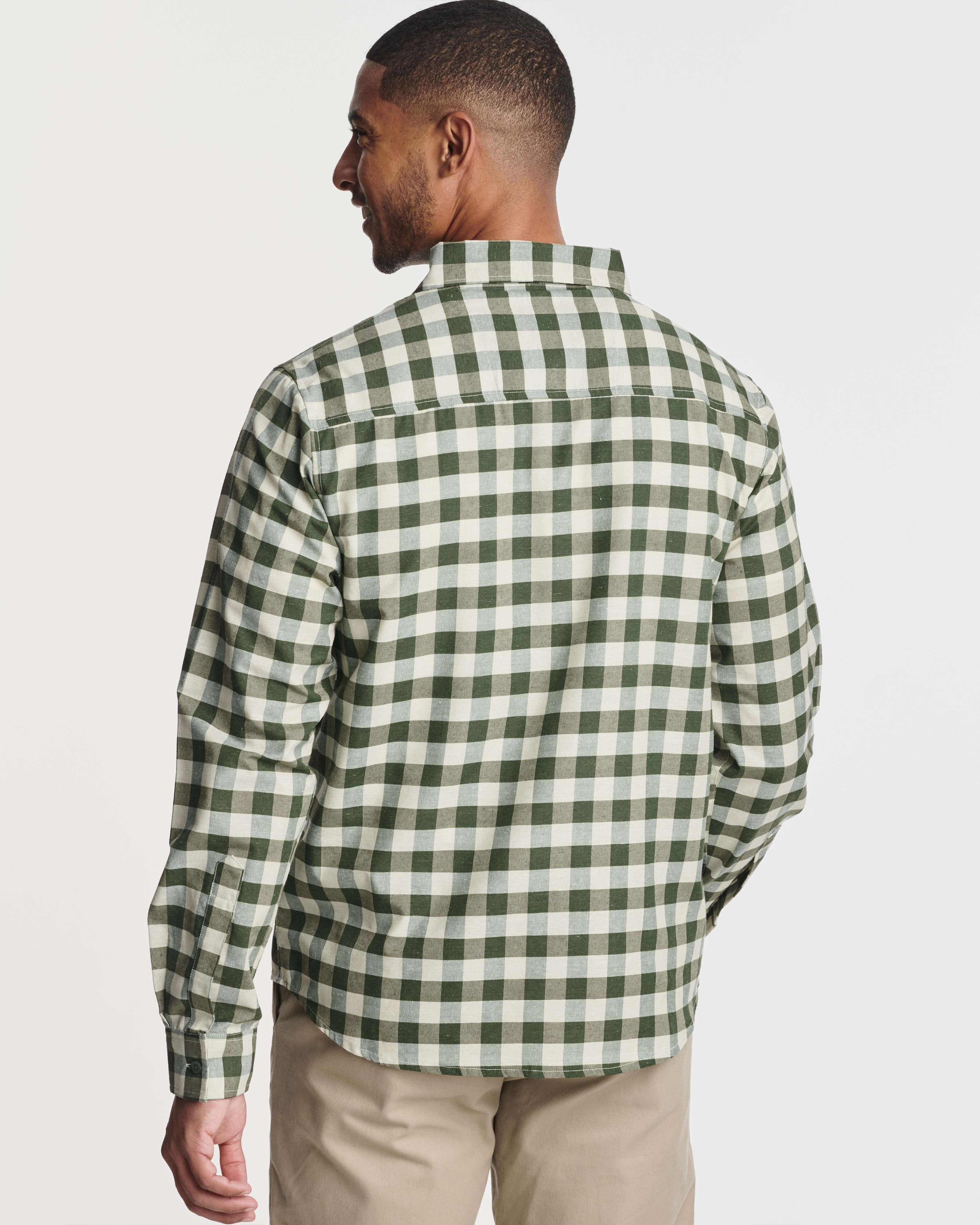 3 Pack: Men's Regular-Fit Long Sleeve Poplin Shirt (Available in Big & Tall)