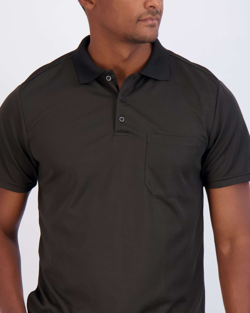 3 Pack: Men's Short Sleeve Dry-Fit Polo Shirt (Available in Big & Tall)
