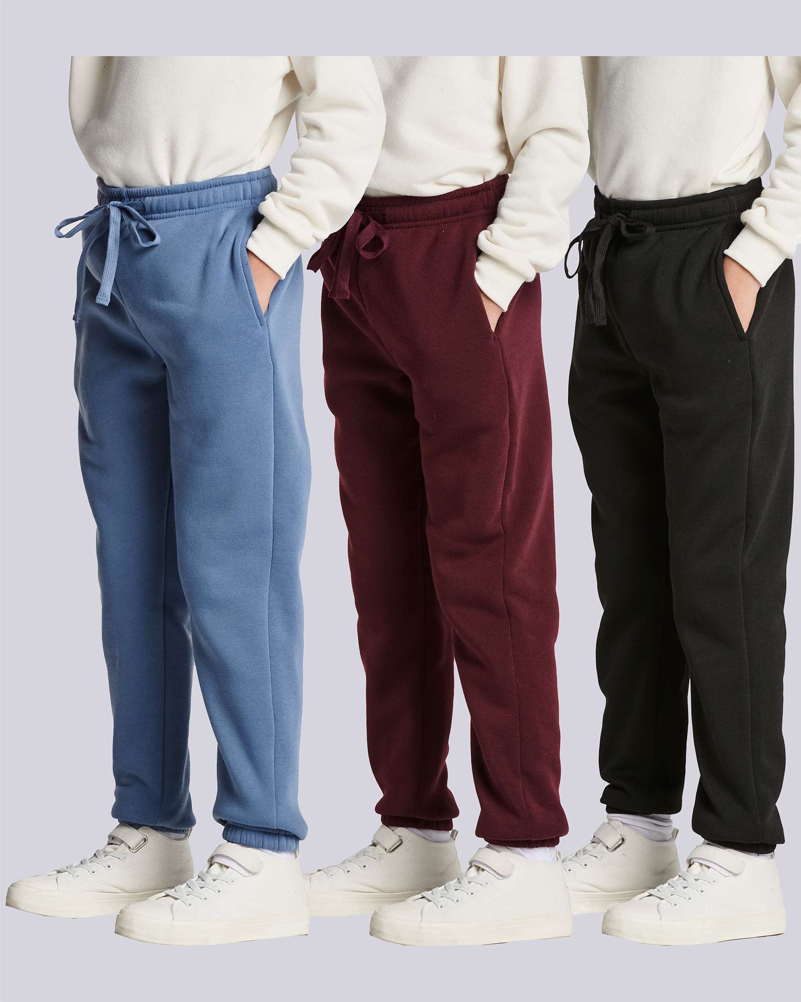 3 Pack: Boys' Tech Fleece Jogger Sweatpants