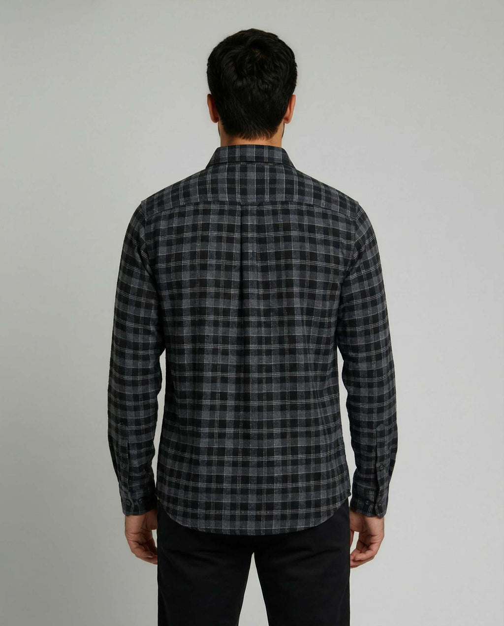3 Pack: Men's Long-Sleeve Flannel Shirt