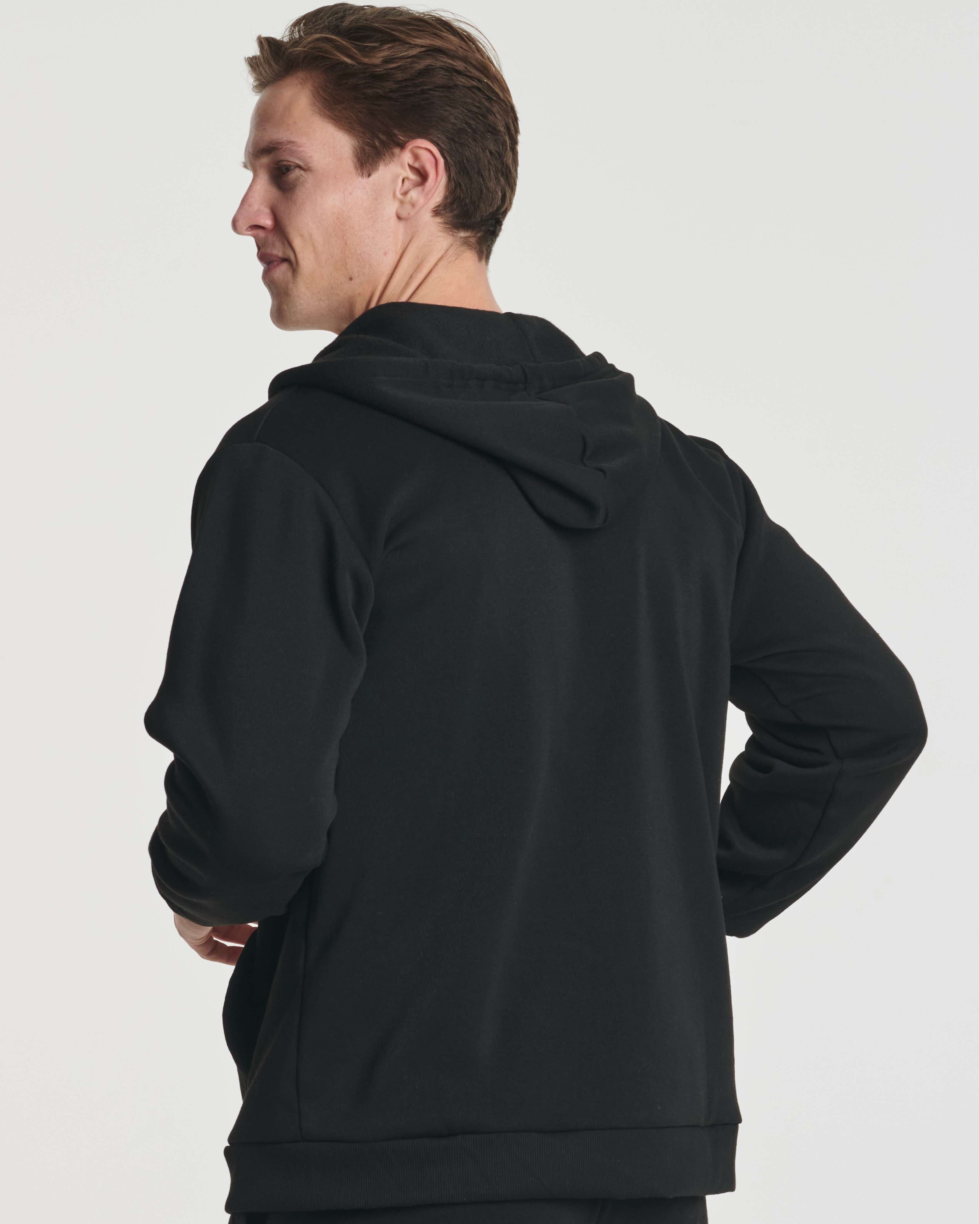 3 Pack: Mens Fleece Full Zip Hoodie Jacket