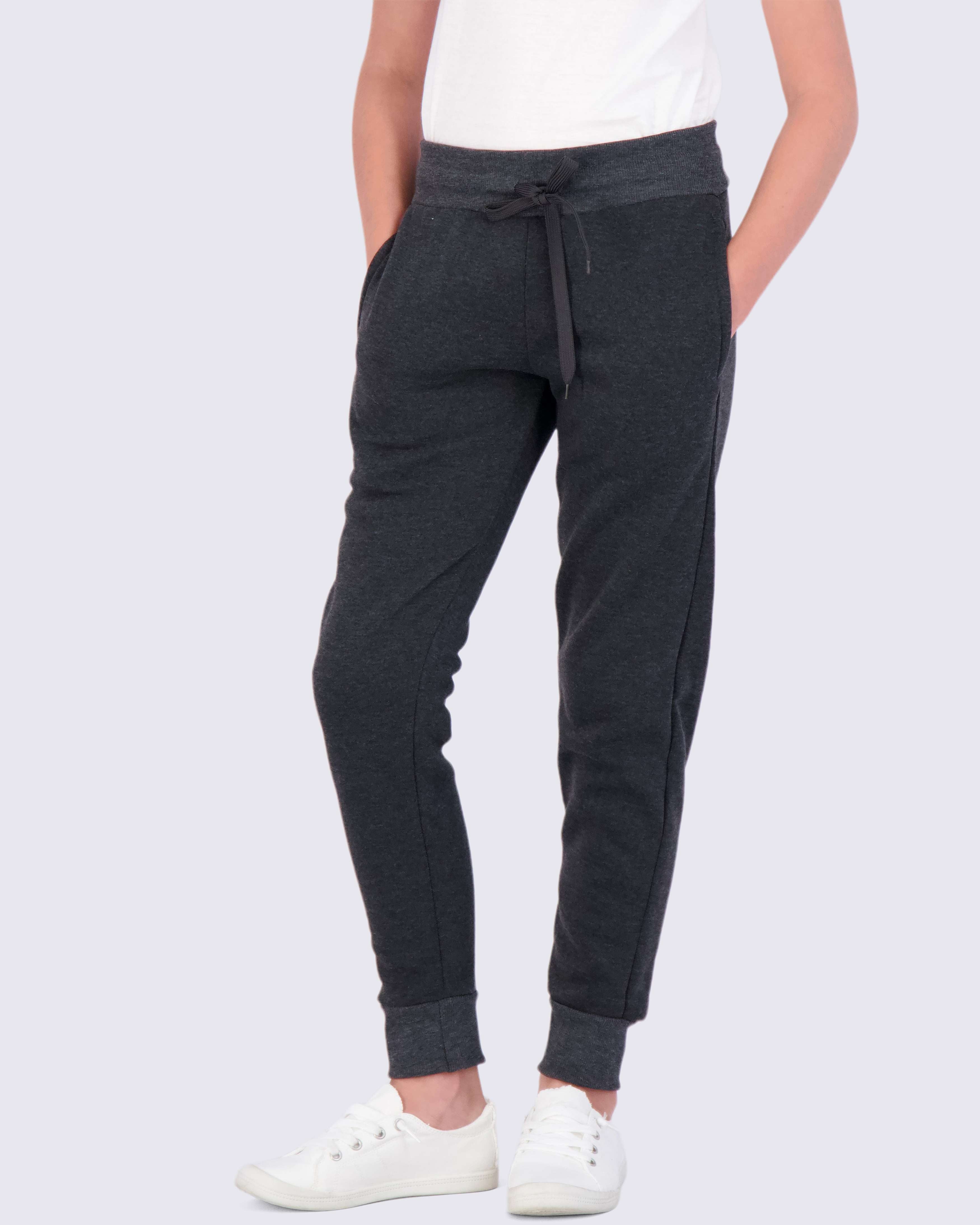3 Pack: Girls Fleece Jogger Sweatpants