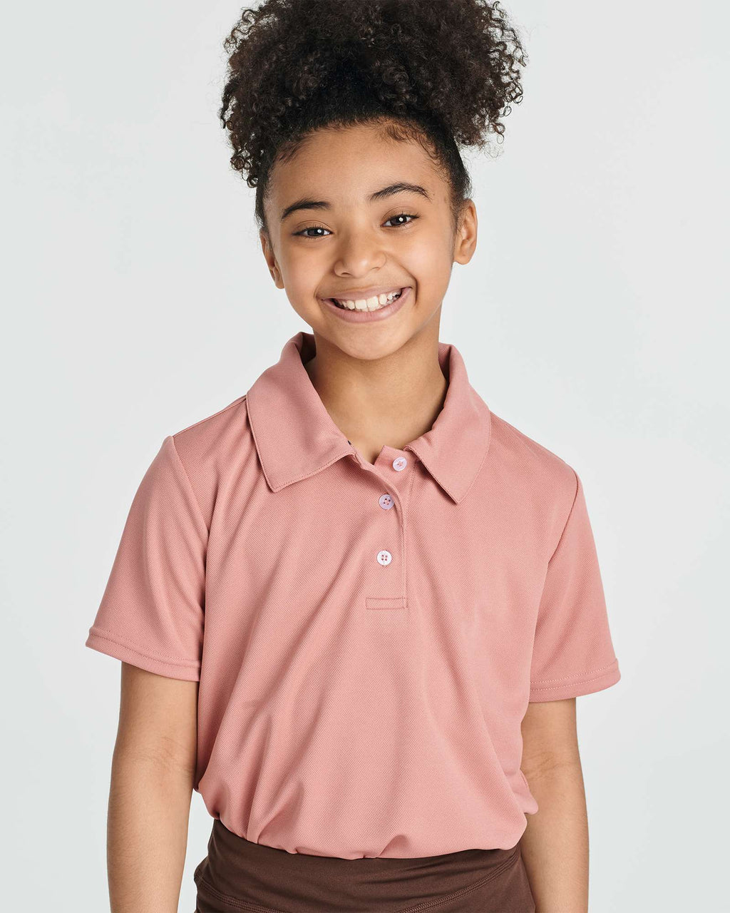 3 Pack: Girls' Short Sleeve Performance Polo