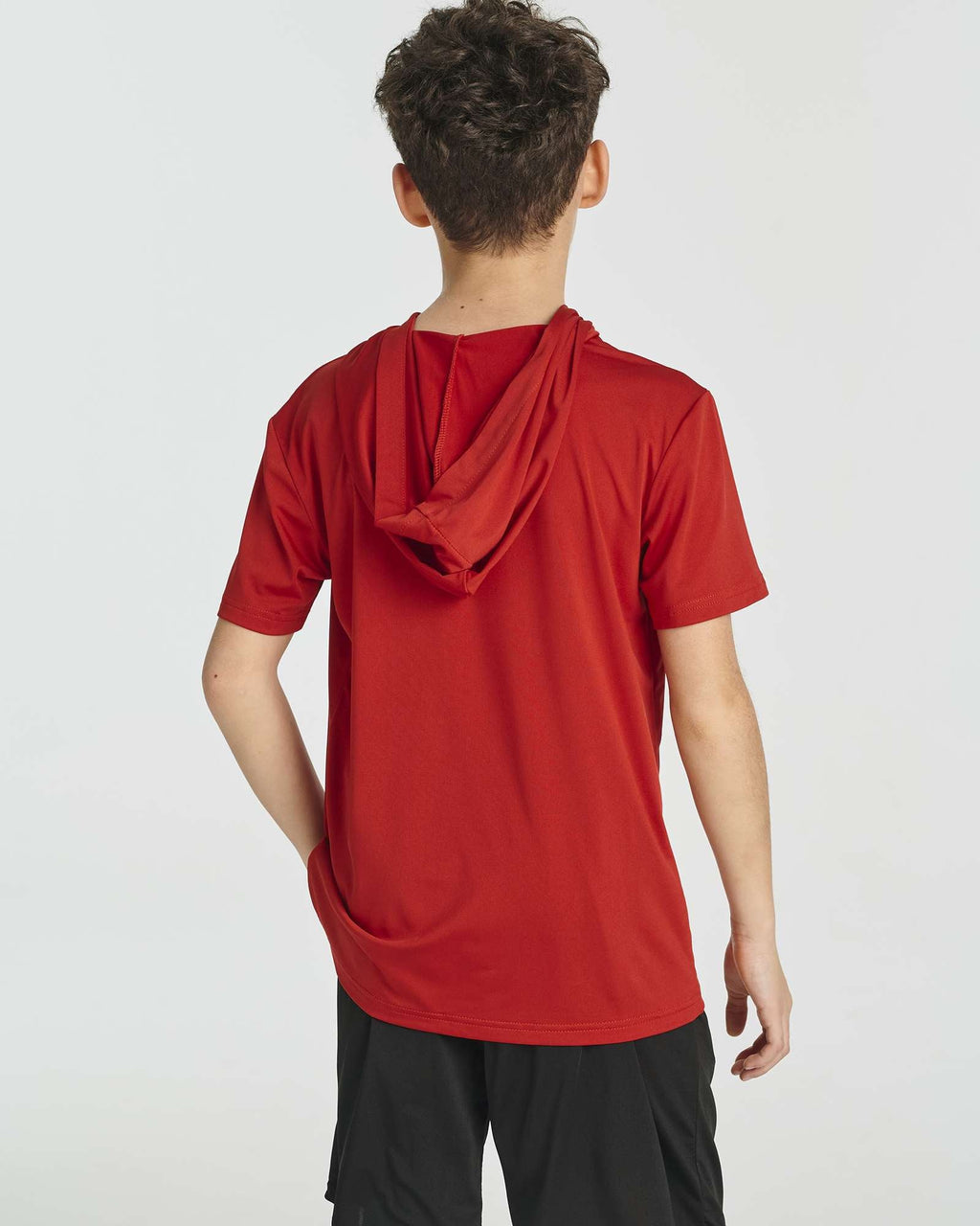 3 Pack: Boys' Dry-Fit Short Sleeve Workout Hoodie