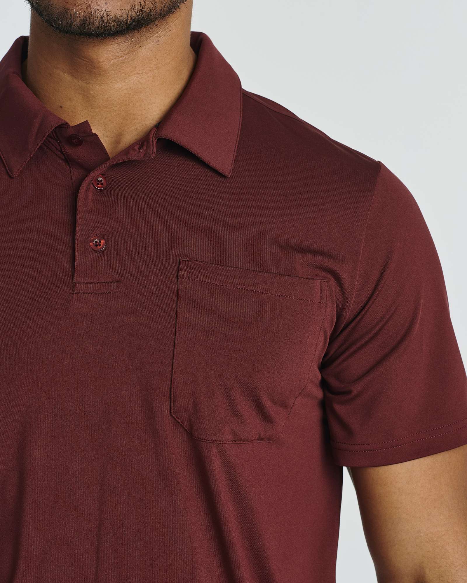 3 Pack: Men's Short Sleeve Pocket Polo Shirt (Available in Big & Tall)