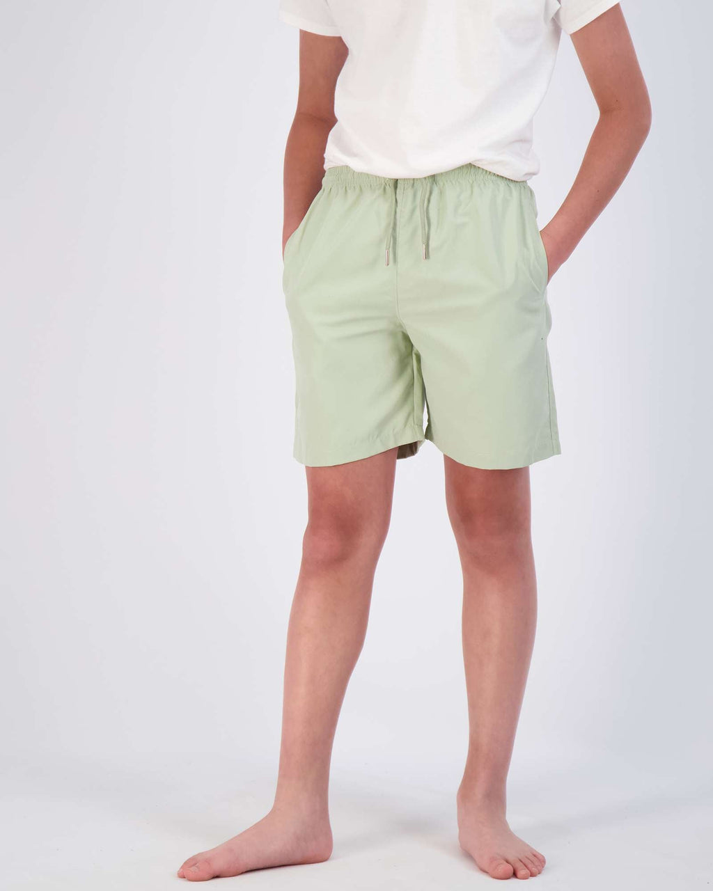 3 Pack: Boys' Swim Board Shorts with Drawstring