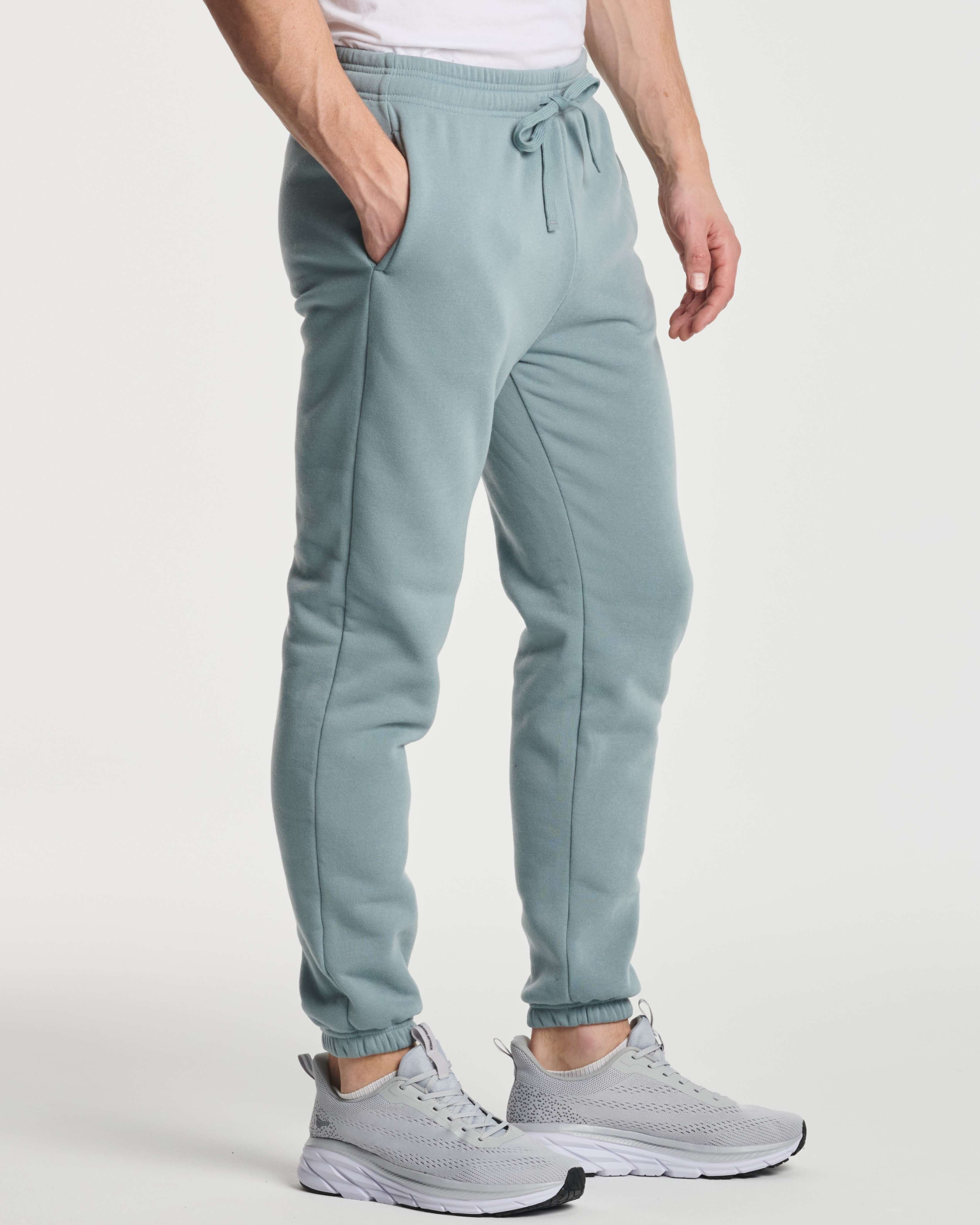 3 Pack: Men's Fleece Jogger Sweatpants (Available in Big & Tall)