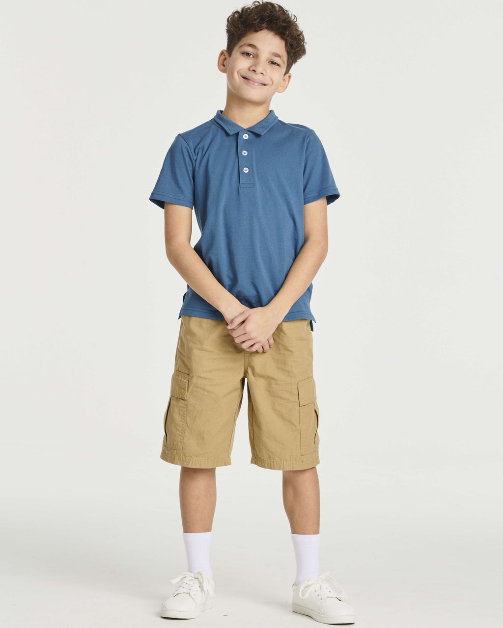 3 Pack: Boys' Jersey Cotton Polo Shirt