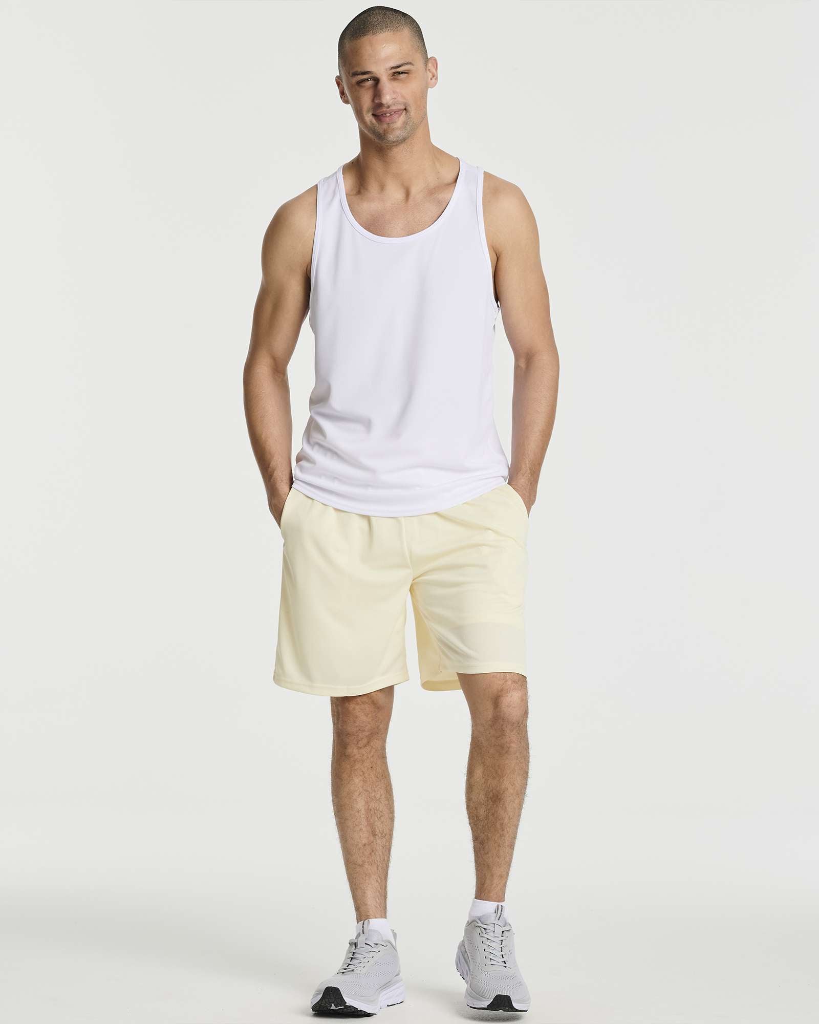 3 Pack: Men's 2-in-1 7" Running Shorts with Compression Liner (Available in Big & Tall)