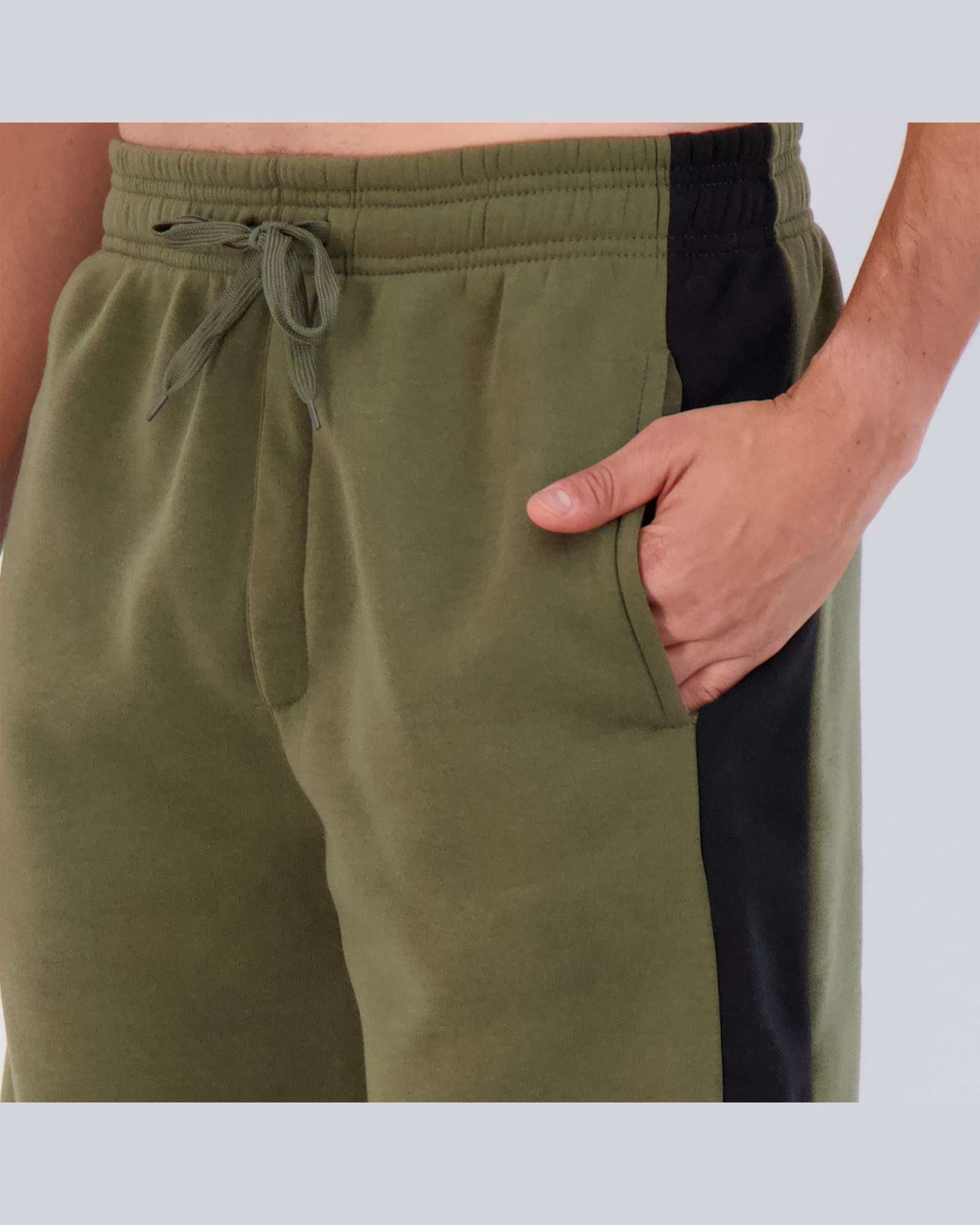 3 Pack: Mens 9" Fleece Casual Lounge Shorts