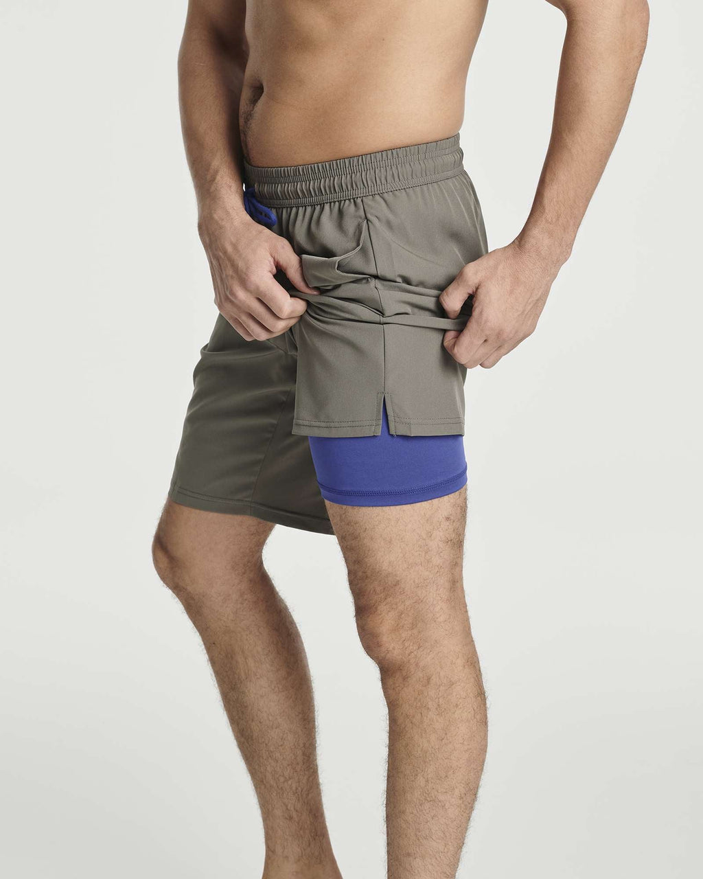 3 Pack: Men's 9" 2-in-1 Board Shorts with Compression Liner