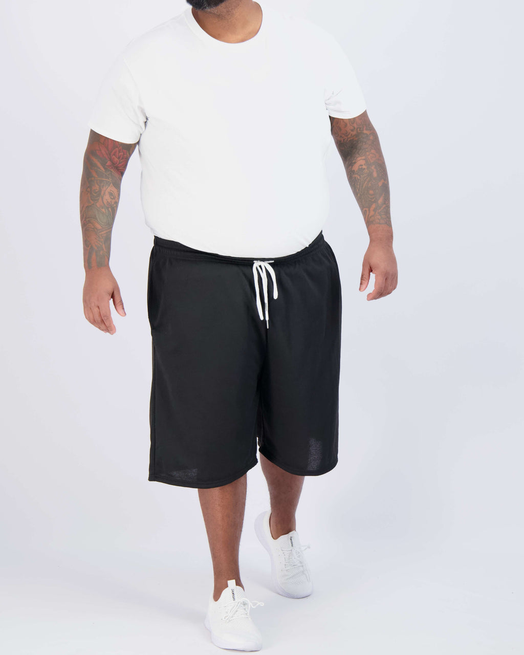 3 Pack: Mens 9" French Terry Casual Shorts