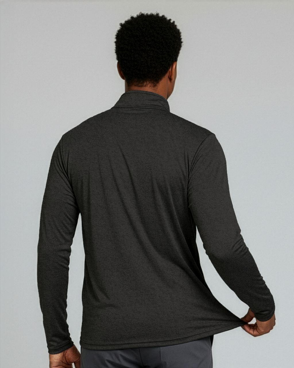 3 Pack: Mens Active Dry-Fit Quarter Zip Pullover (Available in Big & Tall)