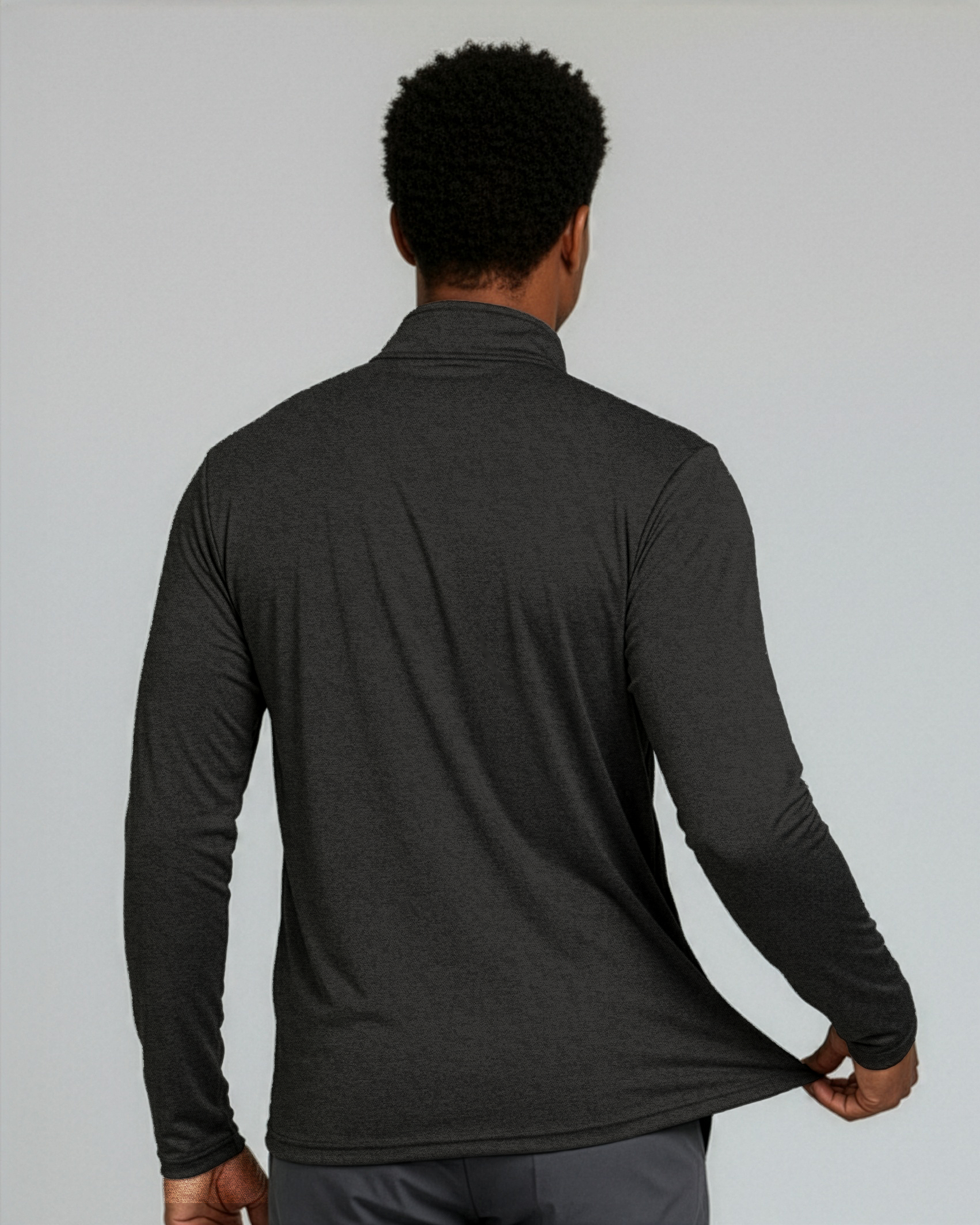 3 Pack: Mens Active Dry-Fit Quarter Zip Pullover (Available in Big & Tall)