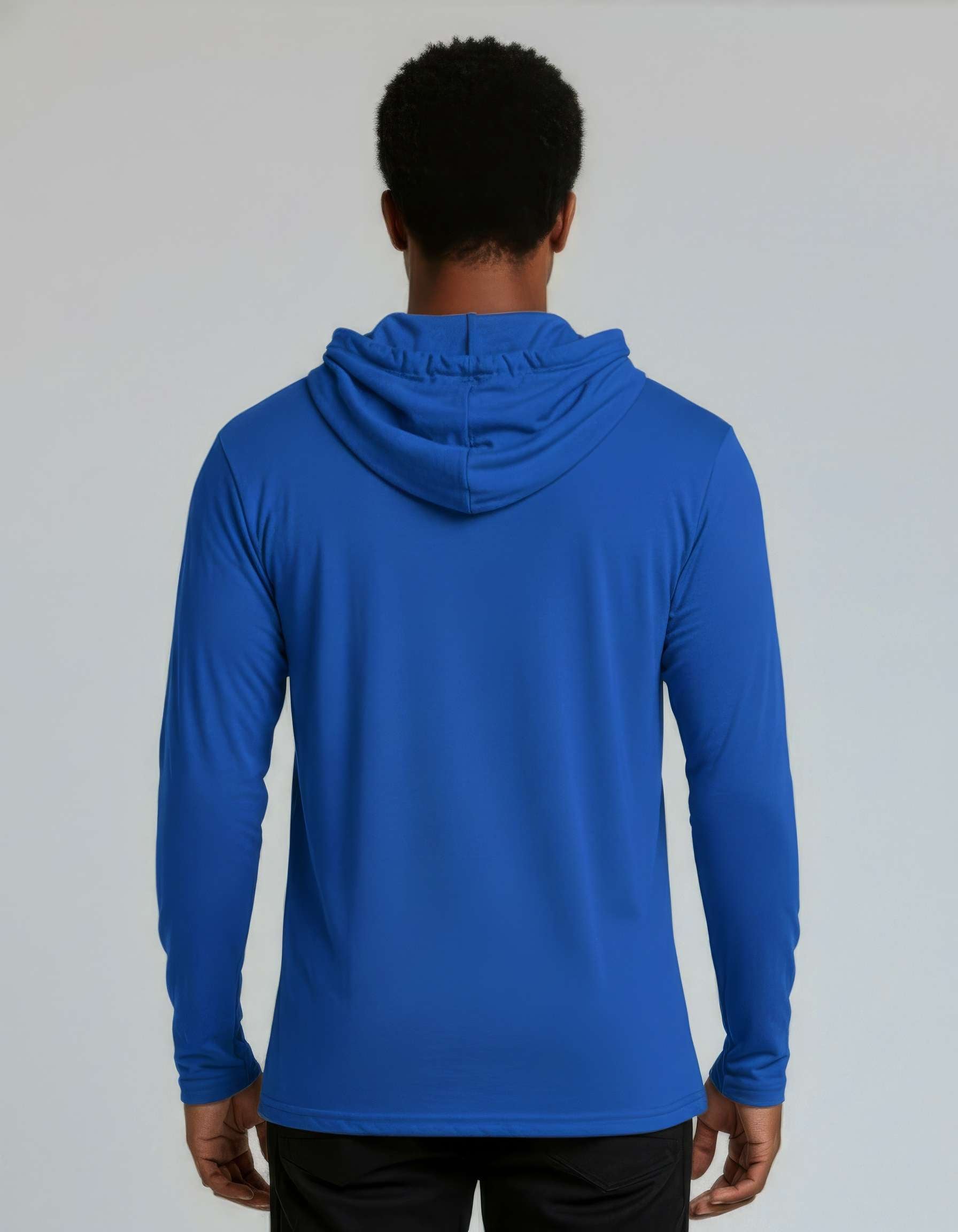 3 Pack: Mens Cotton Lightweight Pullover Hoodie