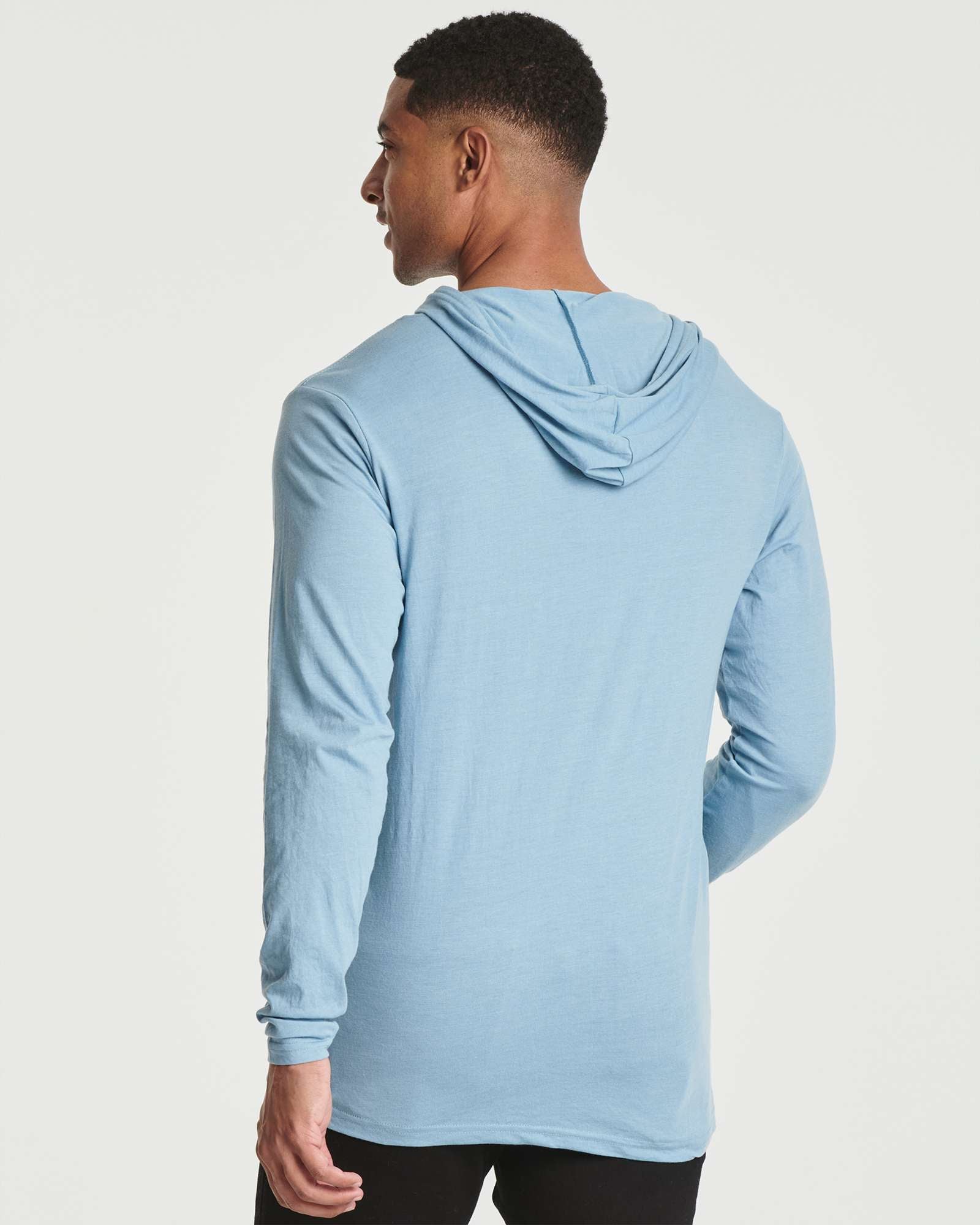 3 Pack: Mens Cotton Lightweight Pullover Hoodie