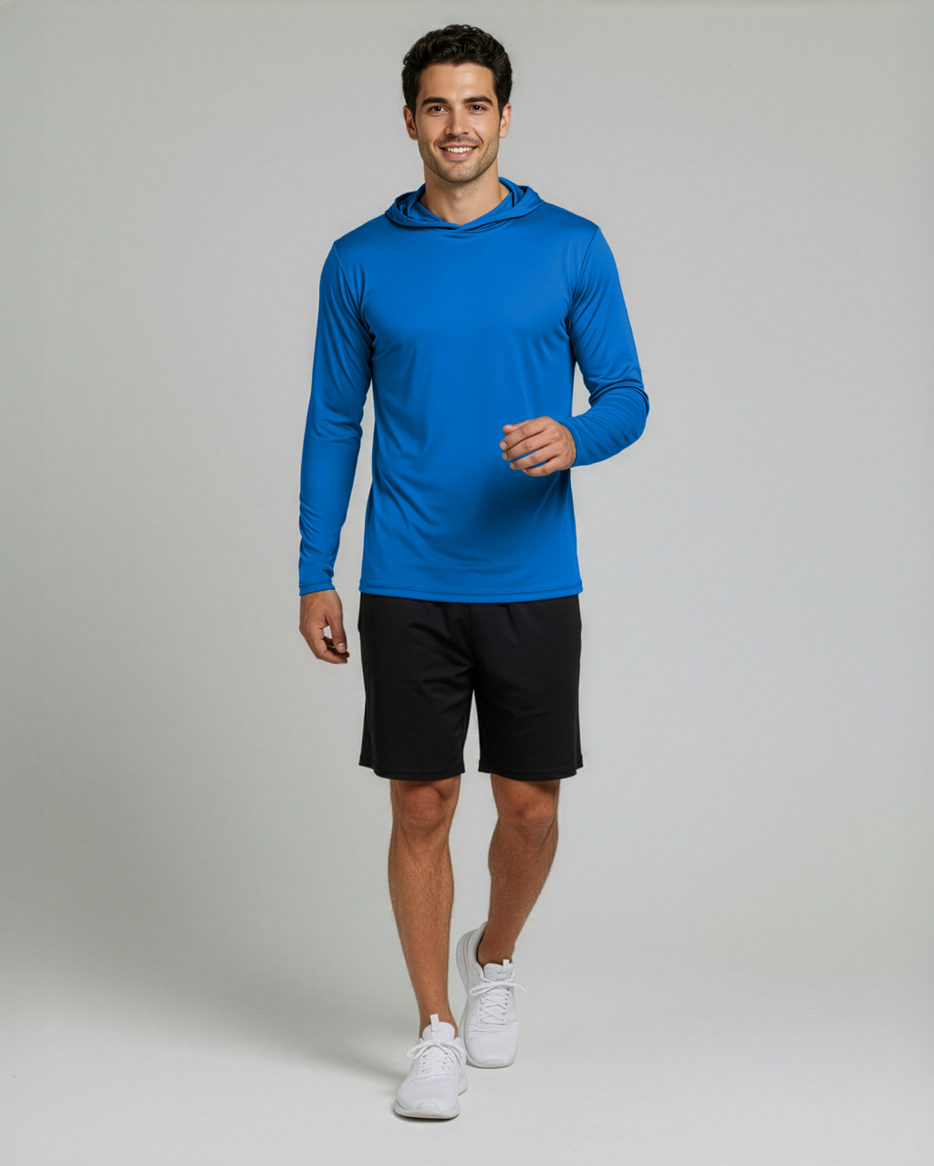 3 Pack: Mens Dry Fit Active Hoodie Pullover Sweatshirt