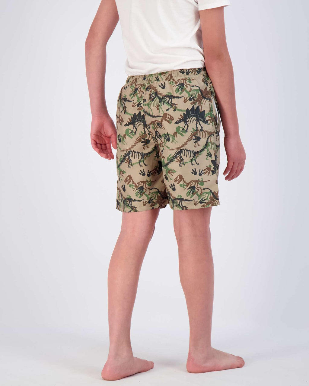 3 Pack: Boys' Swim Board Shorts with Drawstring