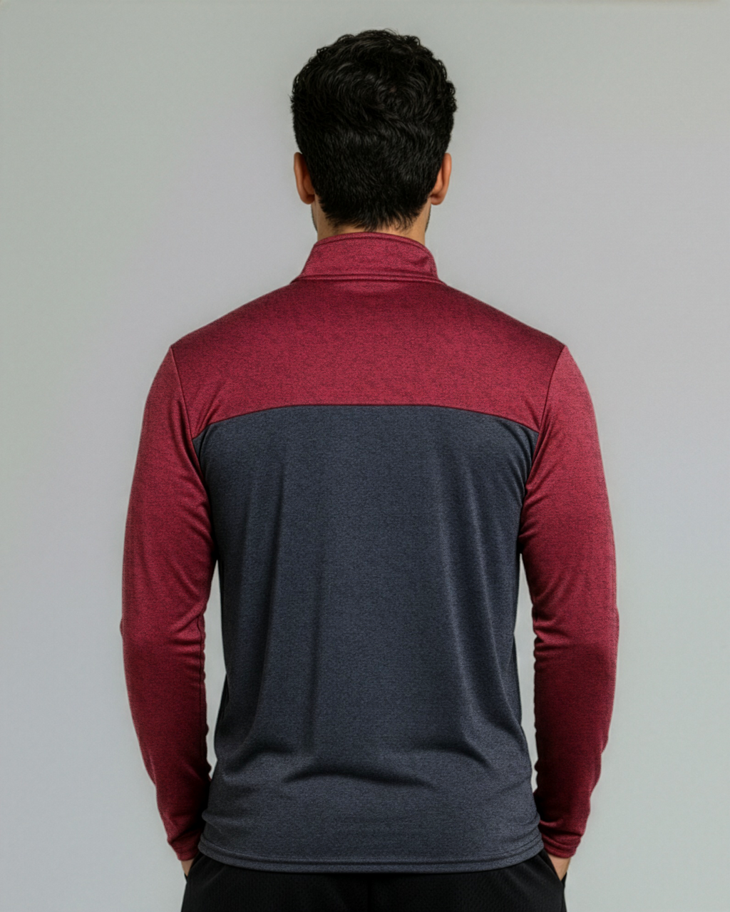 3 Pack: Mens Active Dry-Fit Quarter Zip Pullover
