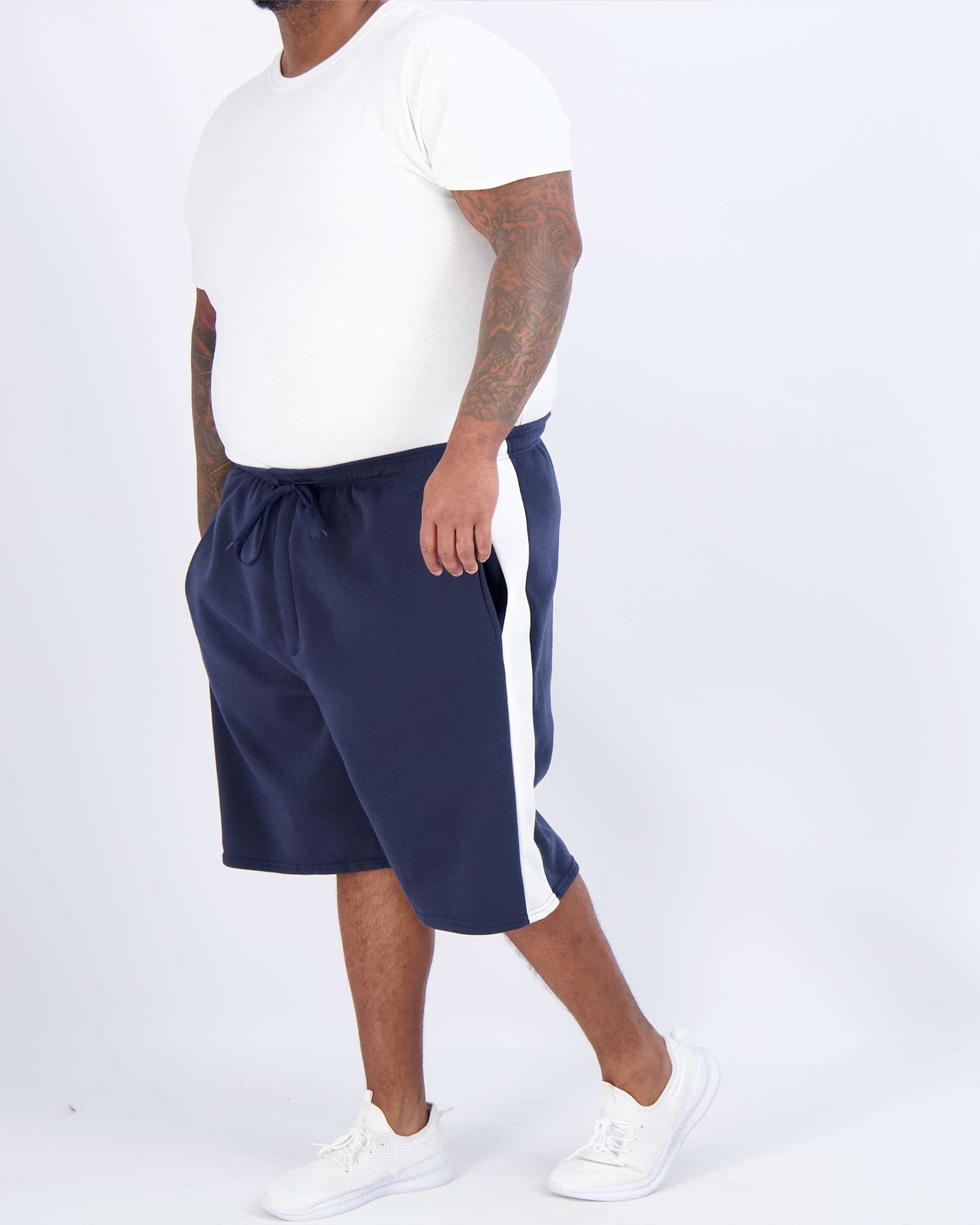 3 Pack: Mens 9" Fleece Casual Lounge Shorts