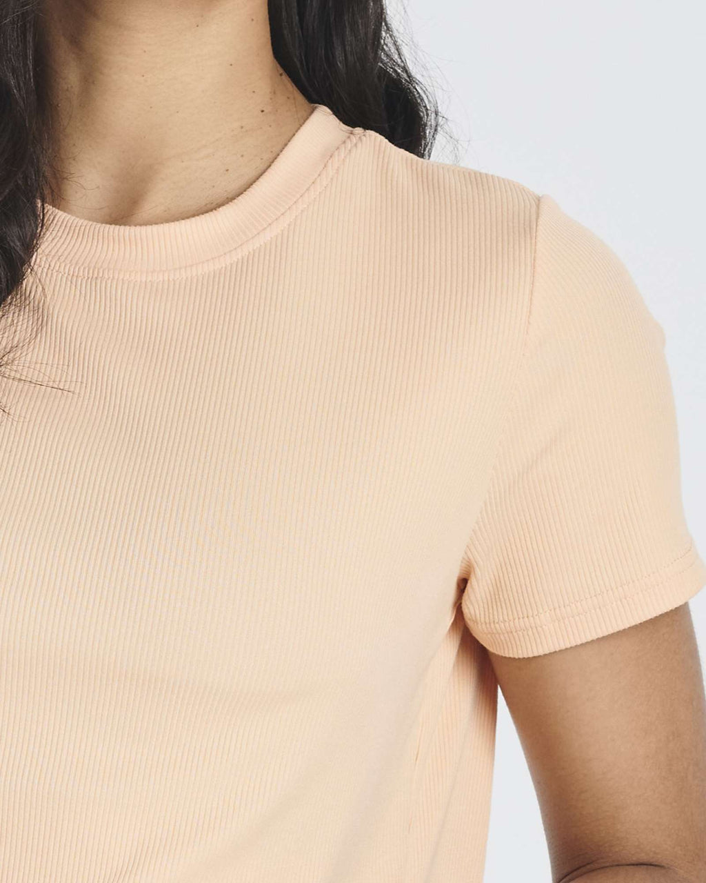 2 Pack: Women's Soft Ribbed Knit Crop Top & Short Set