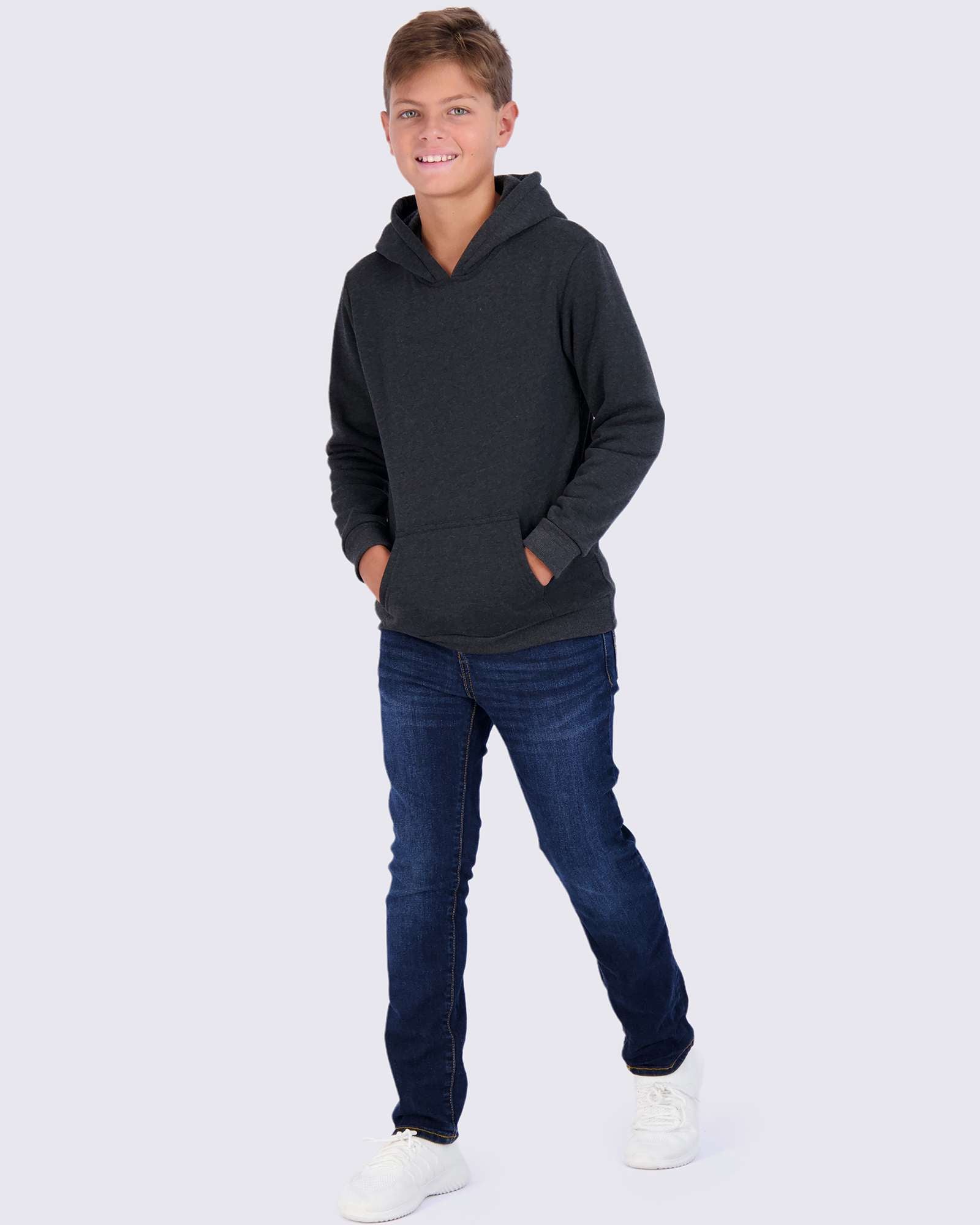 3 Pack: Boys Fleece Pullover Hoodie Sweatshirt