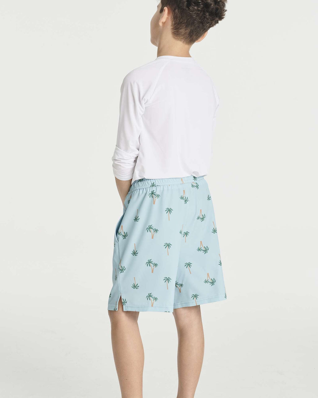 3 Pack: Boys' 2-in-1 Swim Trunks with Compression Liner