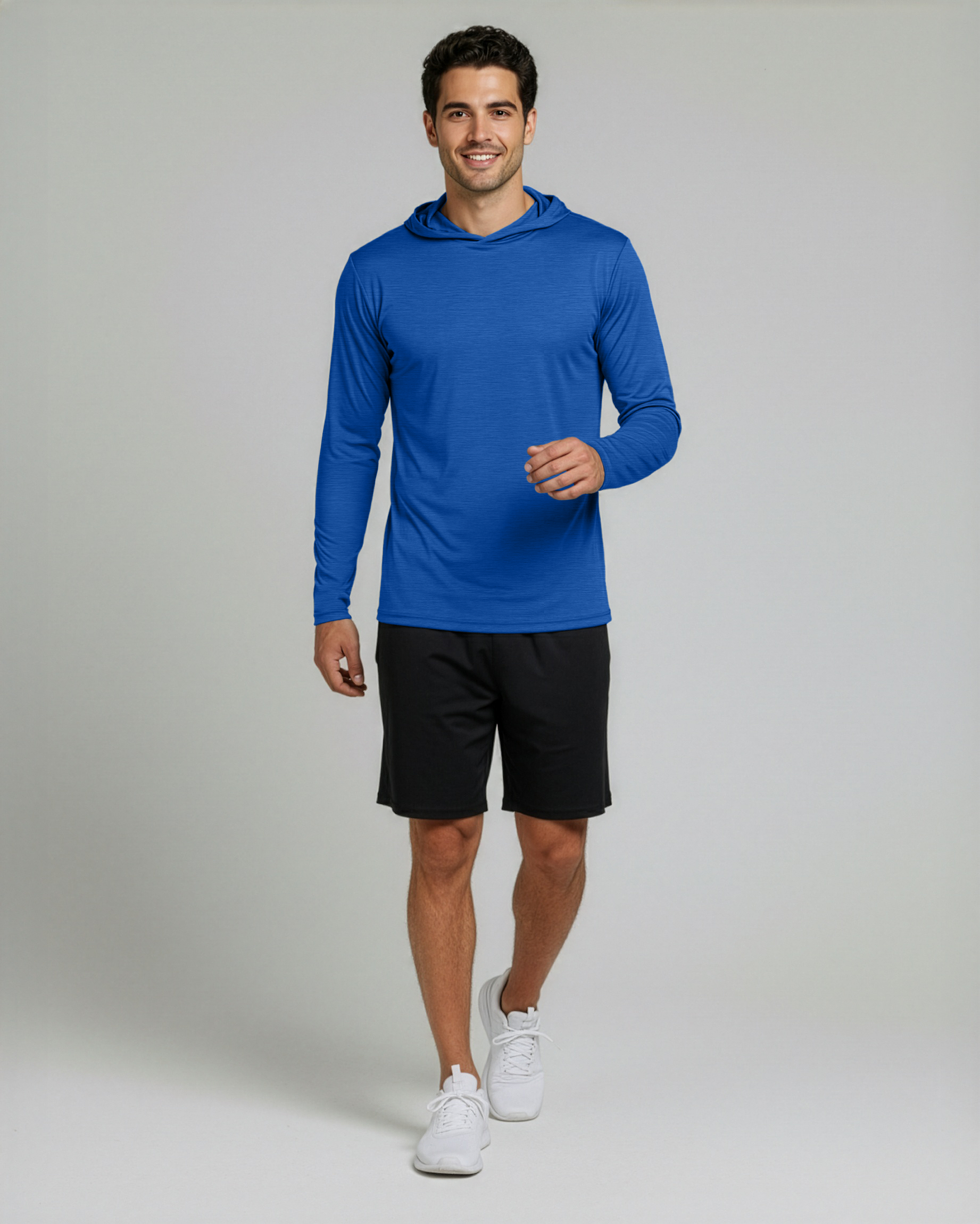 3 Pack: Mens Dry Fit Active Hoodie Pullover Sweatshirt