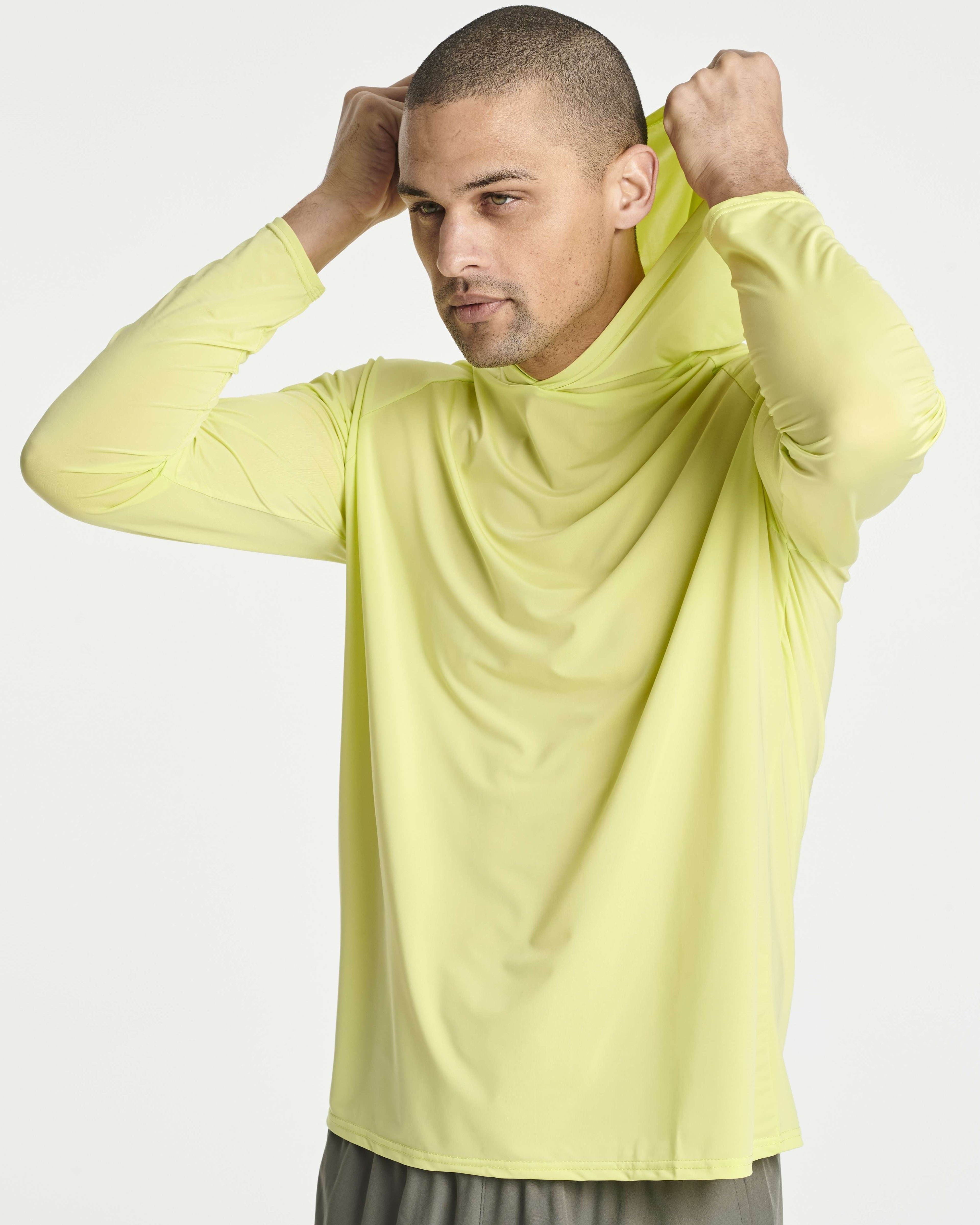 3 Pack: Men's Rash Guard Hoodie (Available In Big & Tall)