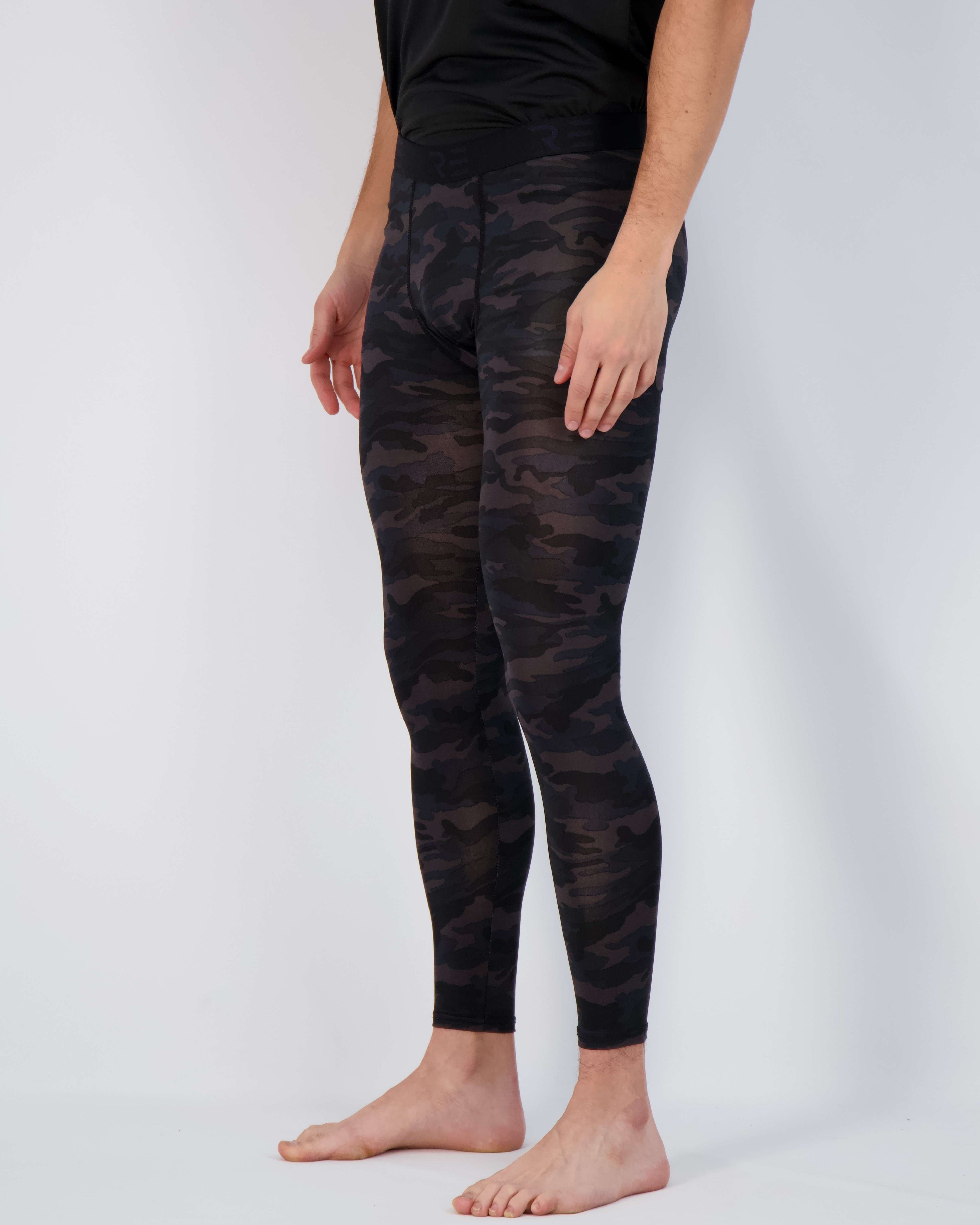 3 Pack: Mens Active Compression Pants