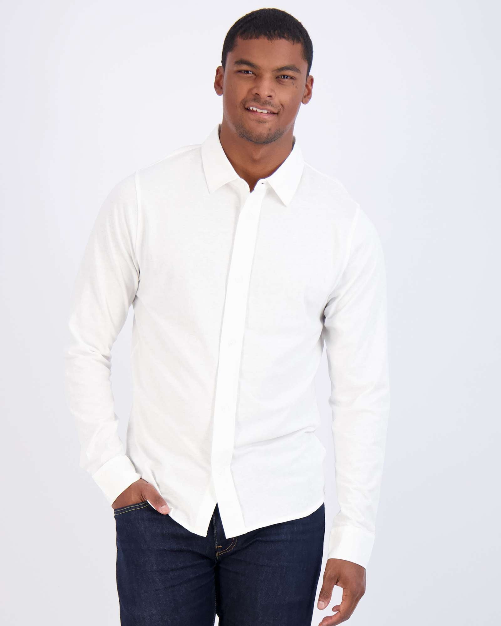 3 Pack: Men's Long Sleeve Button Down Shirt