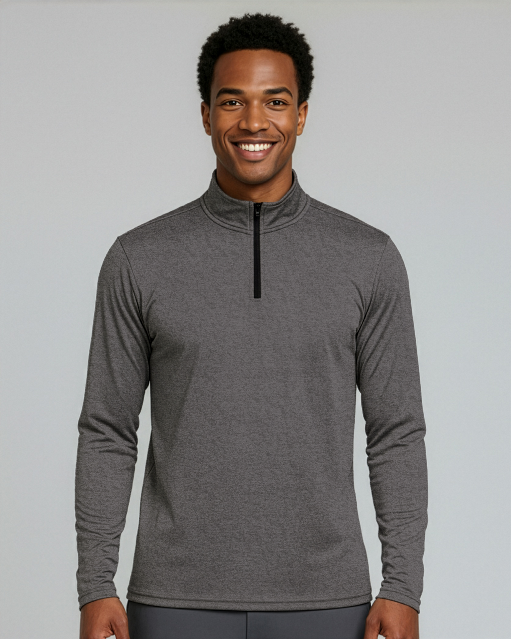 3 Pack: Mens Active Dry-Fit Quarter Zip Pullover (Available in Big & Tall)