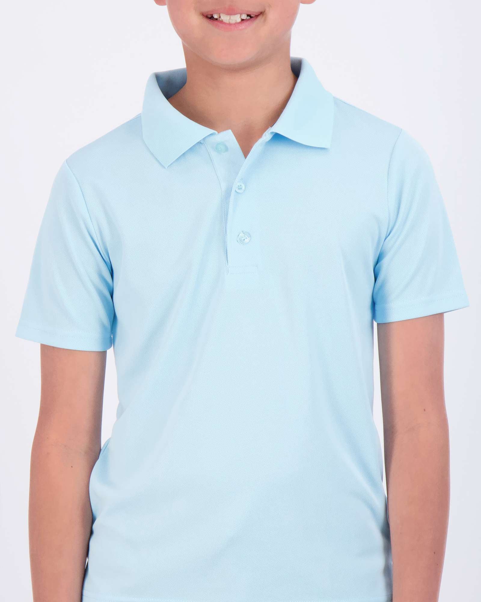 3 Pack: Boys' Short Sleeve Polo Shirt