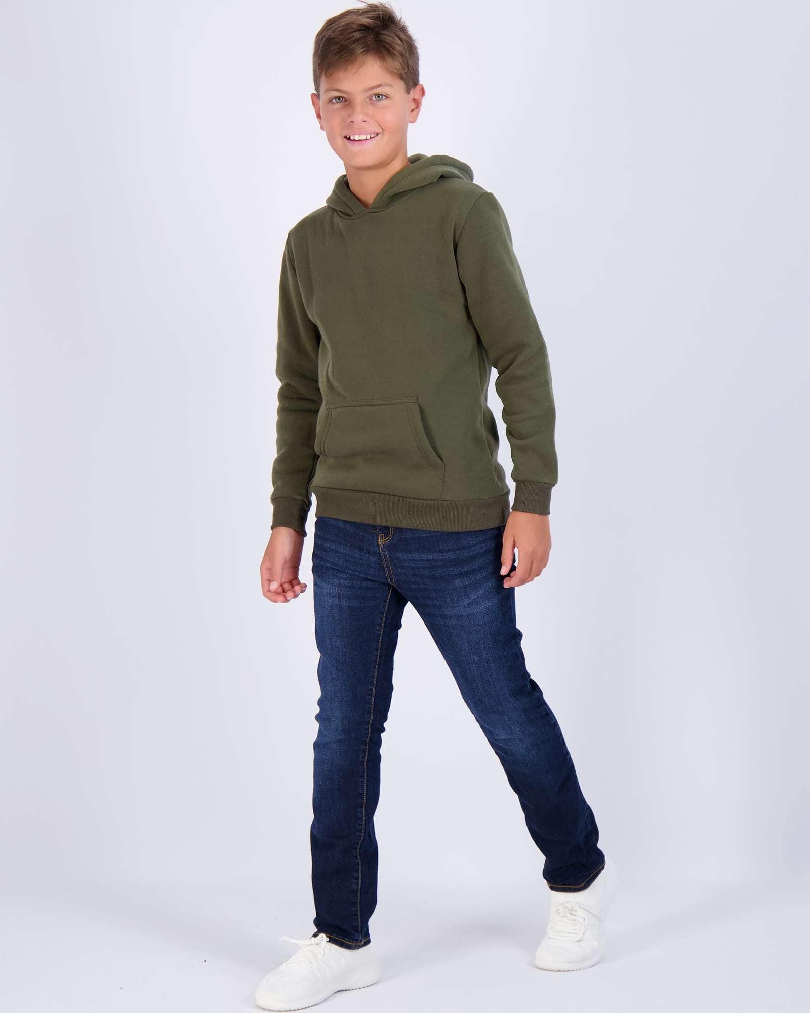 3 Pack: Boys Fleece Pullover Hoodie Sweatshirt
