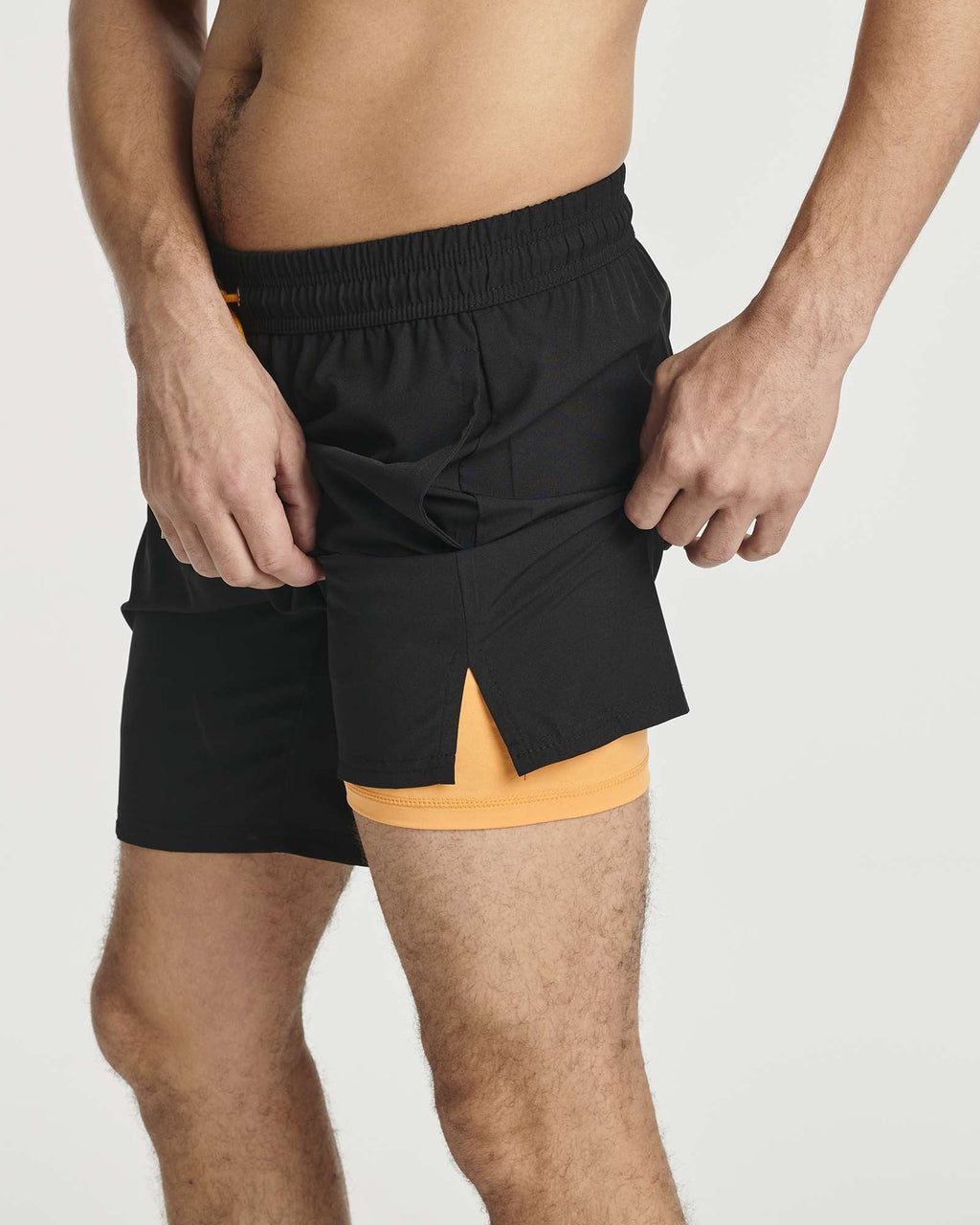 3 Pack: Men's 7" 2-in-1 Swim Trunks with Compression Liner