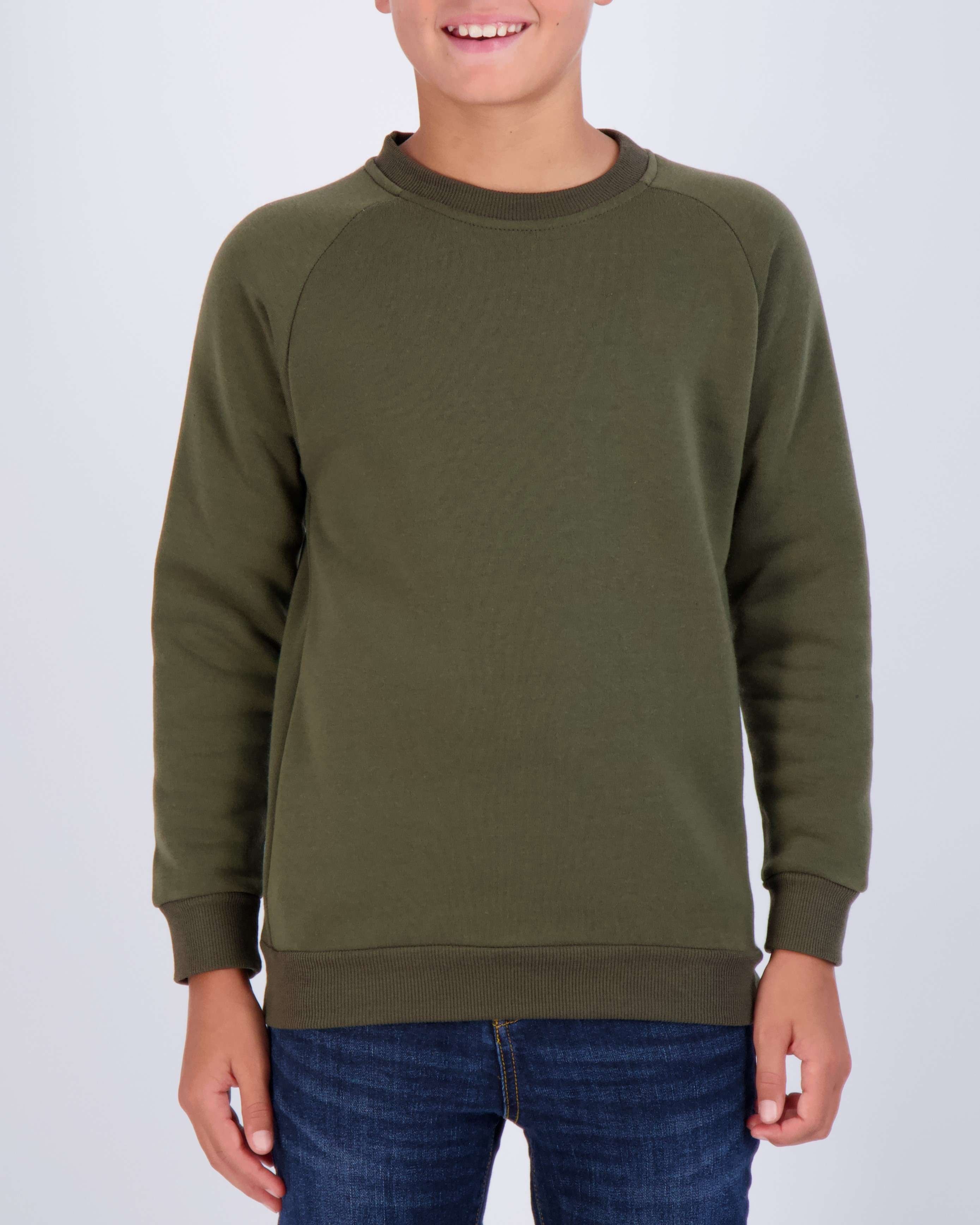 3 Pack: Boys Fleece Crew-Neck Pullover Sweatshirt