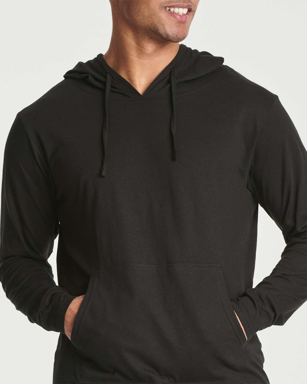 3 Pack: Mens Cotton Lightweight Pullover Hoodie
