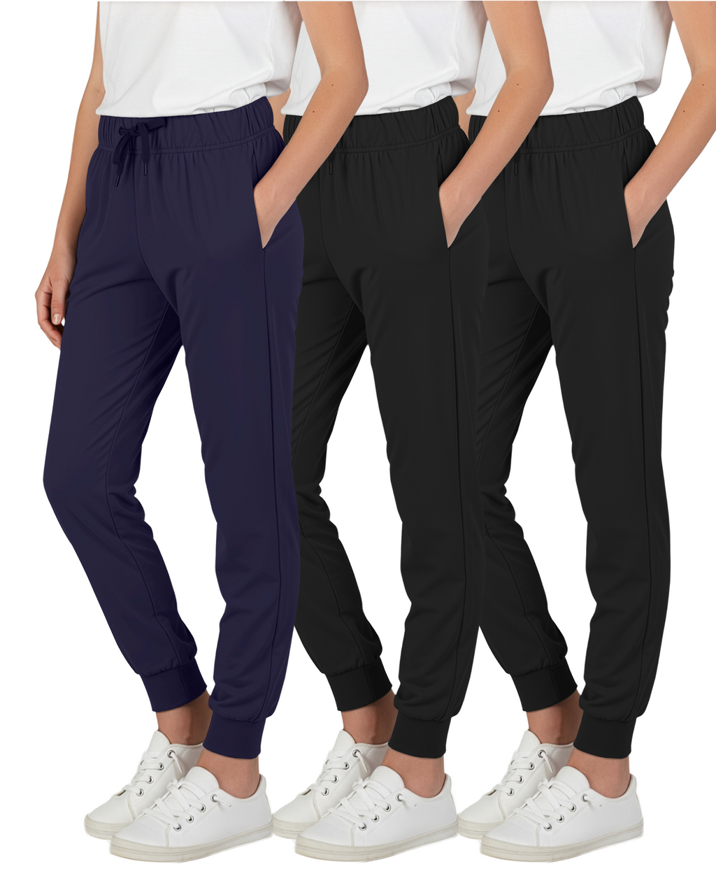 3 Pack: Girls Super-Soft Lounge Jogger Sweatpants