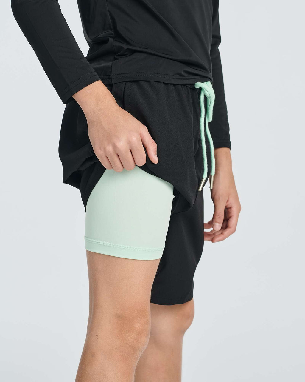 3 Pack: Boys' 2-in-1 Swim Trunks with Compression Liner