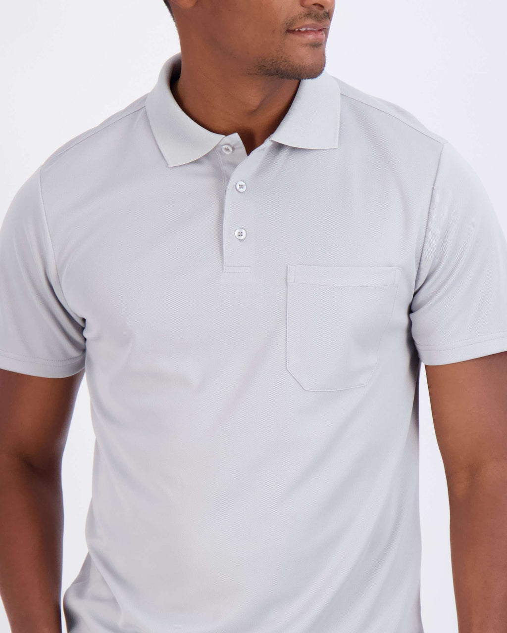3 Pack: Men's Short Sleeve Dry-Fit Polo Shirt (Available in Big & Tall)