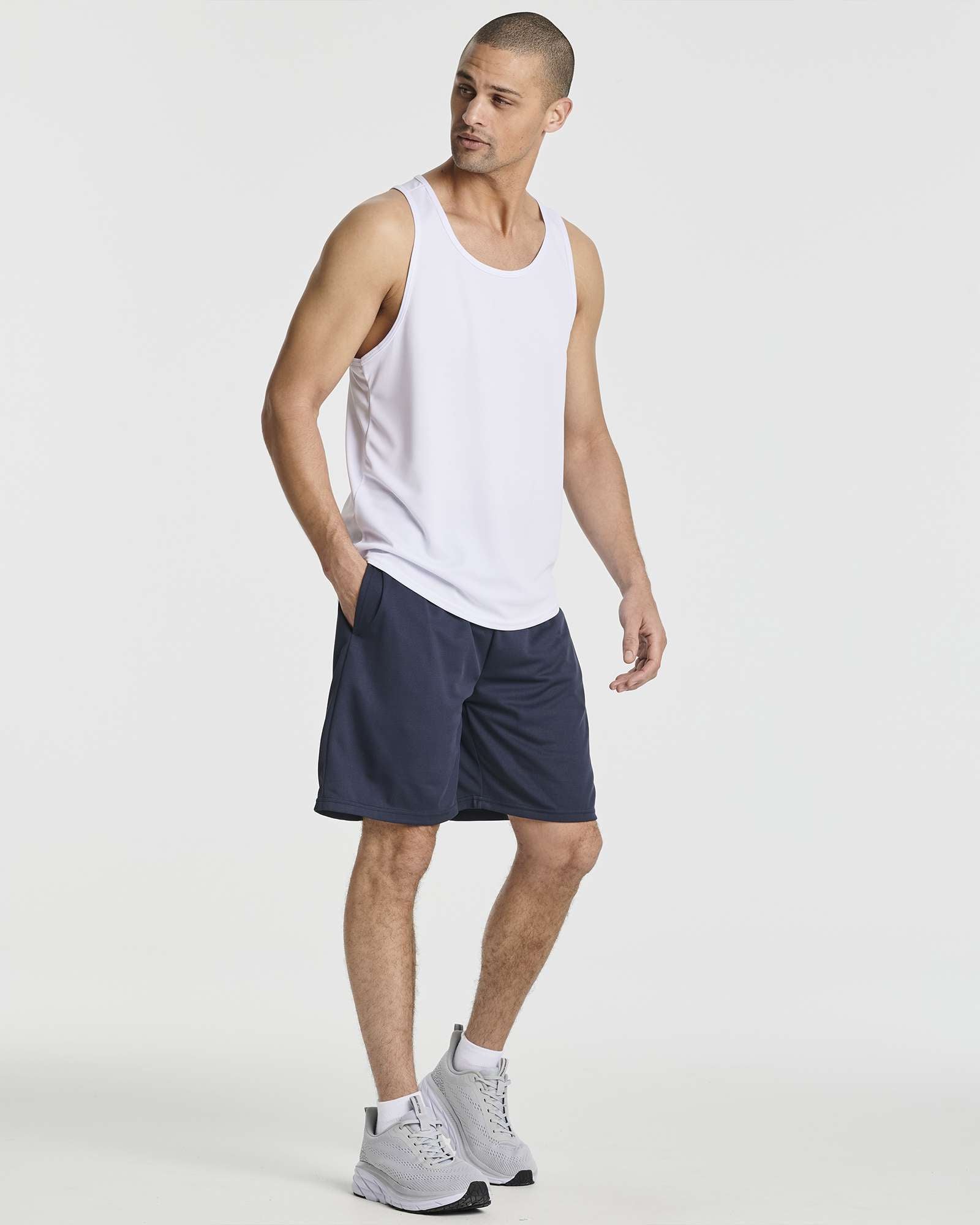 3 Pack: Men's 2-in-1 7" Running Shorts with Compression Liner (Available in Big & Tall)
