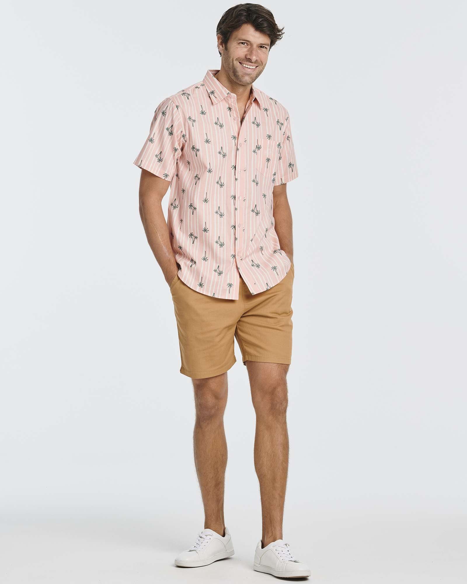 3 Pack: Men's Short-Sleeve Poplin Shirt (Available In Big & Tall)